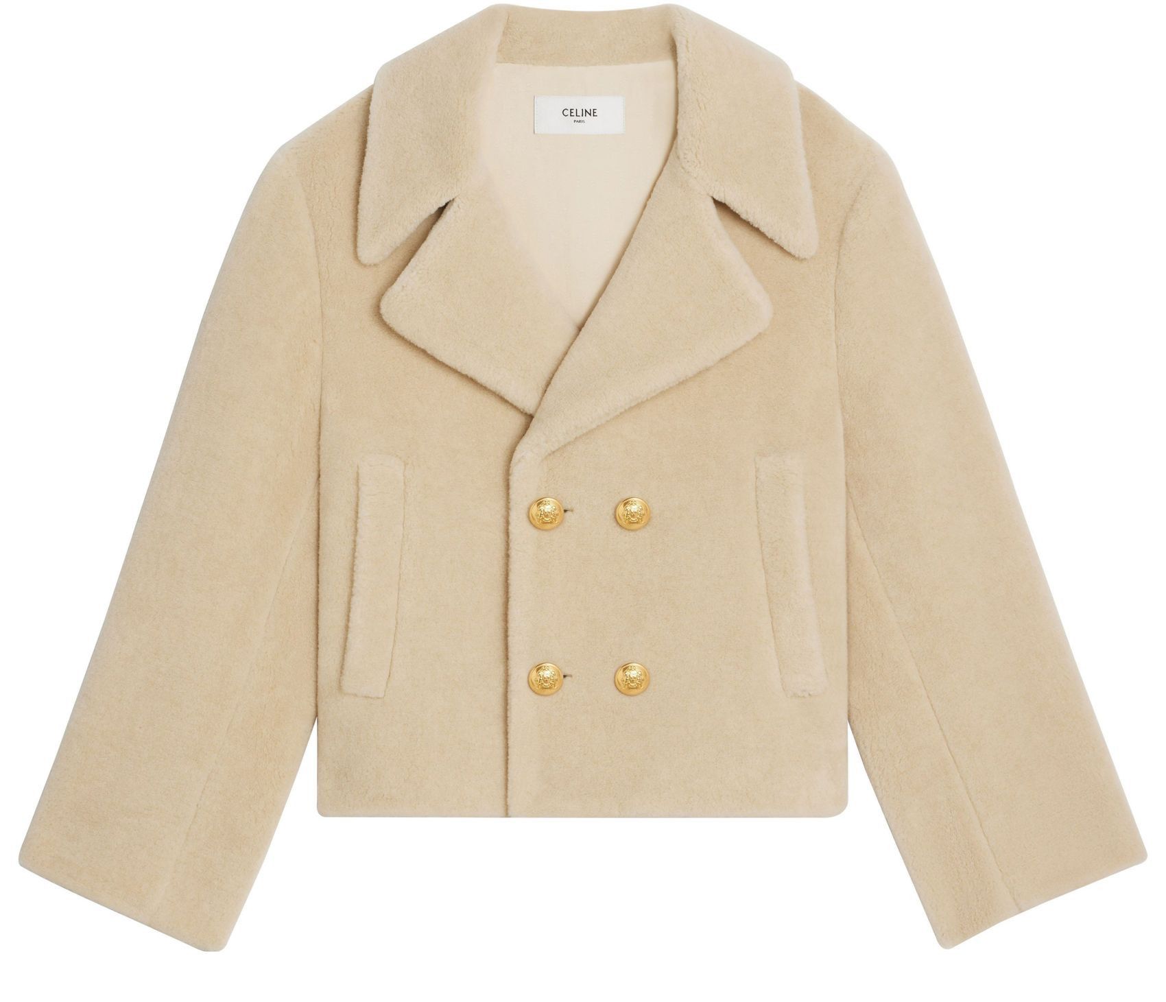 CROPPED PEACOAT