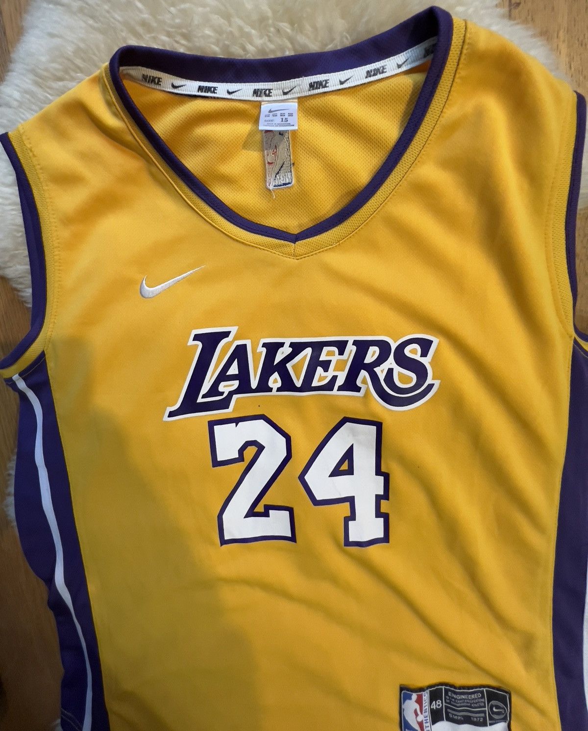 Nike Nike Lakers Kobe Bryant 24 Jersey / Maillot 🏀 Size US XS / EU 42 / 0 - 2 Thumbnail