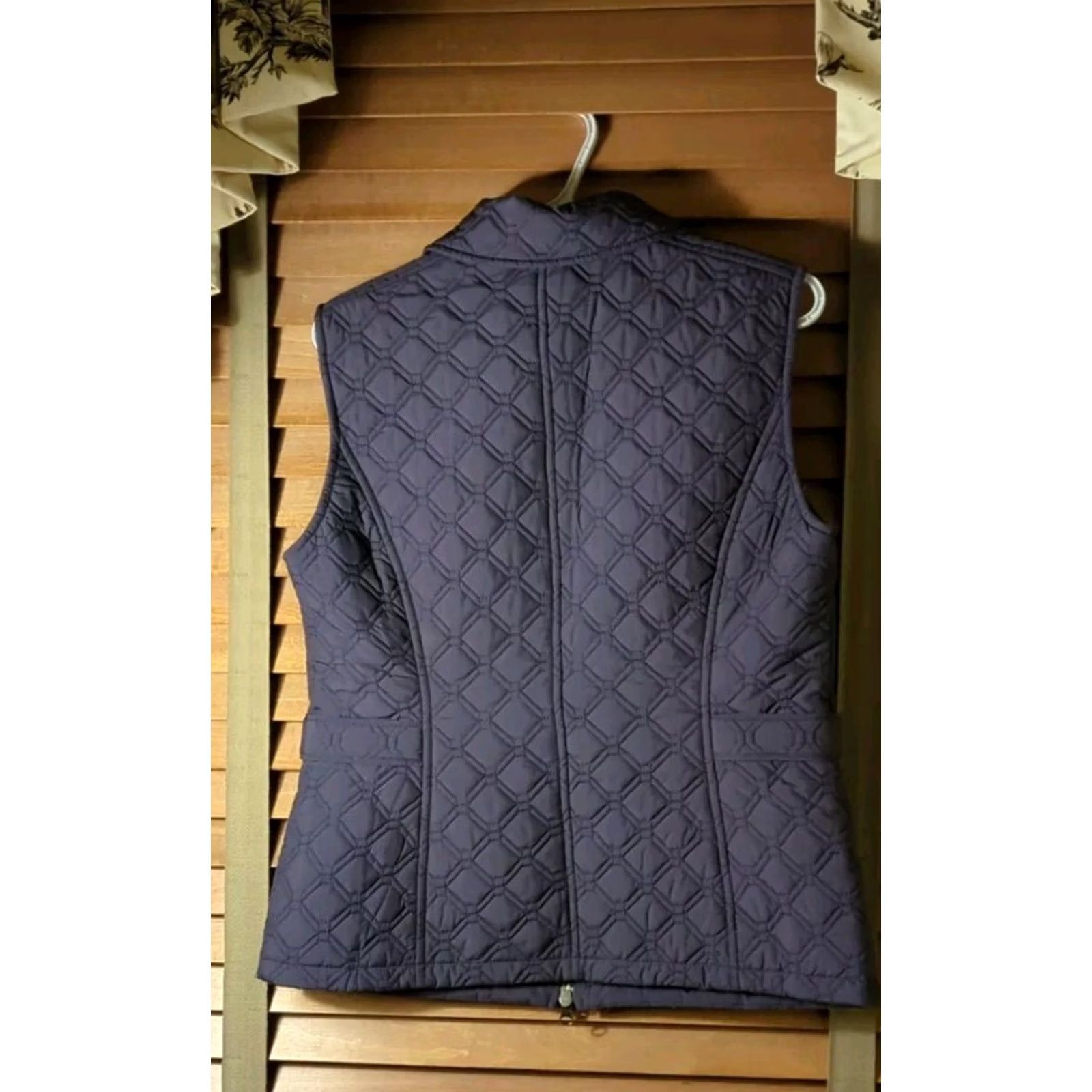 Cutter & Buck Cutter & Buck Womens Medium Zip Quilted Vest Purple Size M / US 6-8 / IT 42-44 - 2 Thumbnail