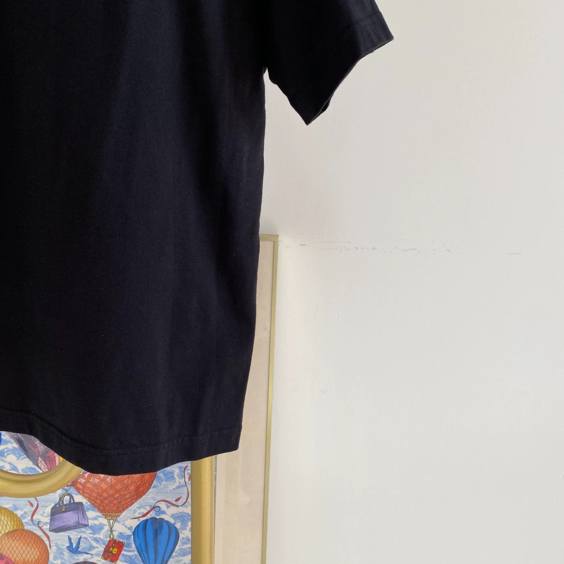 Balenciaga Balenciaga Black Logo Tee L 7255 Size US L / EU 52-54 / 3 - 6 Thumbnail