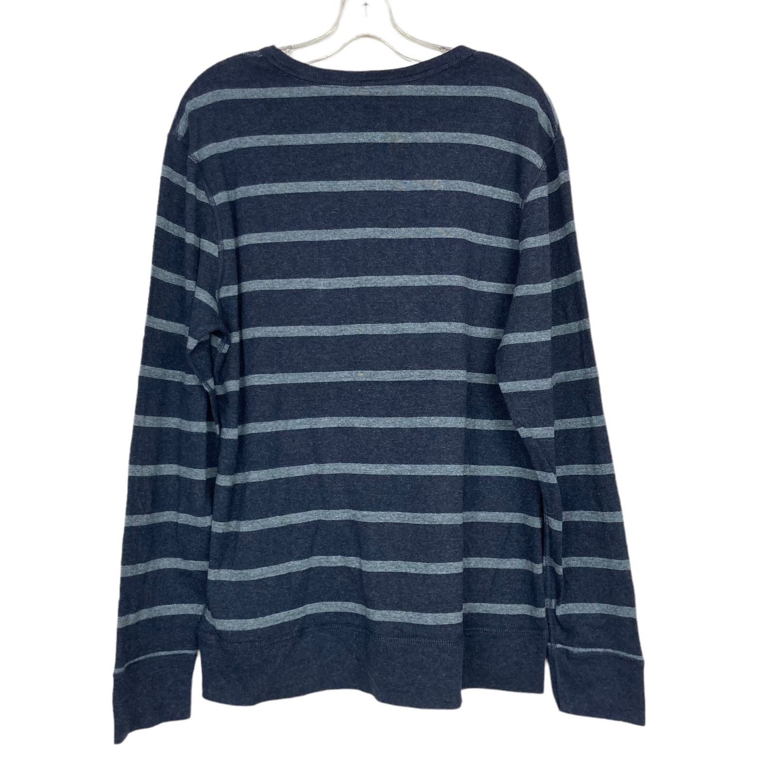 J.Crew J. Crew Gray Striped Sweater Sz L Size US L / EU 52-54 / 3 - 4 Thumbnail