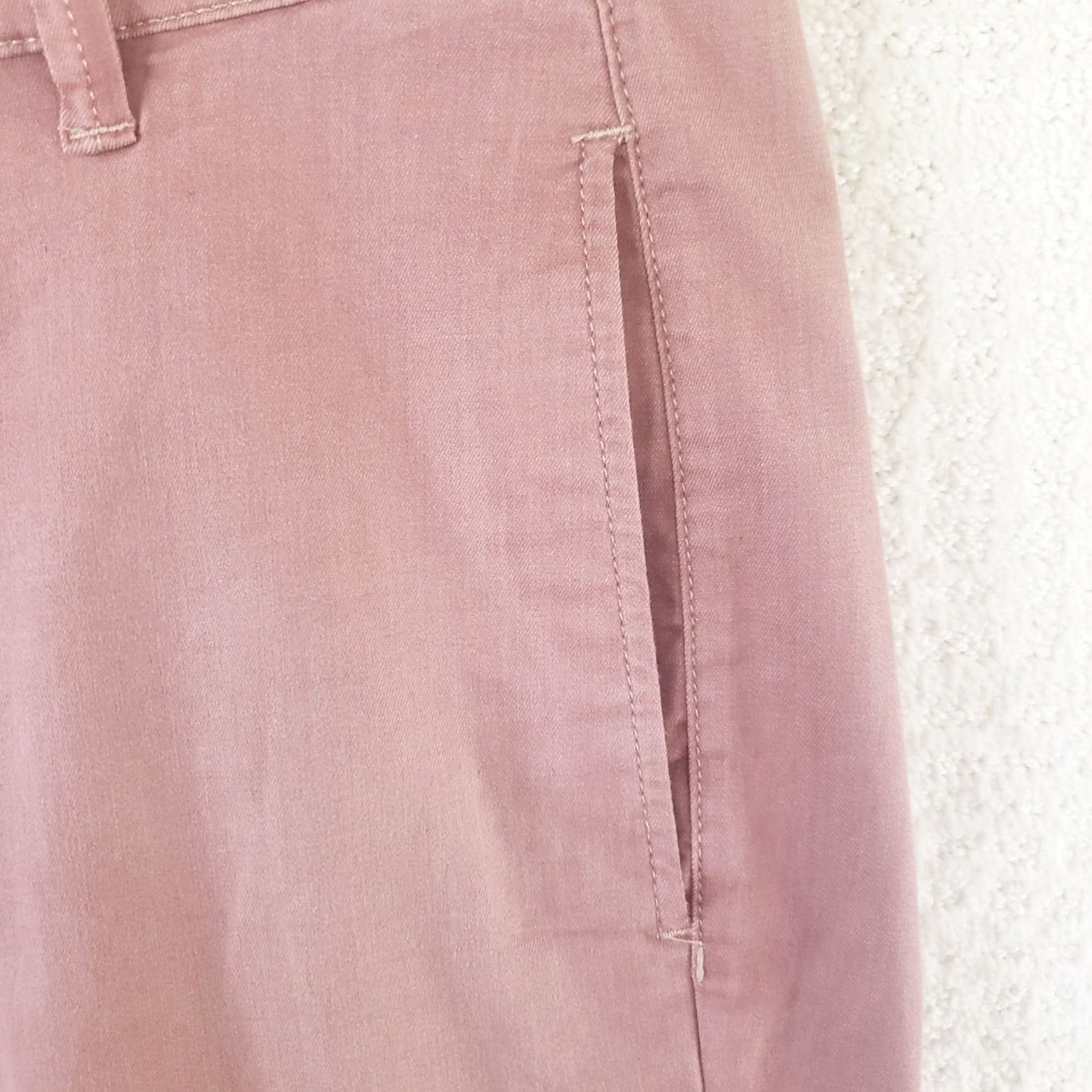 Vintage 34 Heritage Mens Nevada Chino Shorts Red Size 36 Regular Elastic Zip Pocket Embroidered Logo 10in Inseam Casual Preppy Vintage: No Size US 36 / EU 52 - 7 Thumbnail