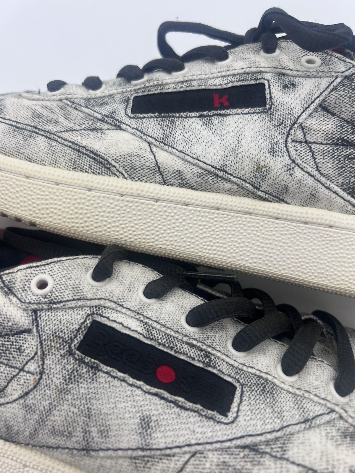 Reebok Club C x Kendrick Lamar Acid Wash Size US 10 / EU 43 - 9 Thumbnail