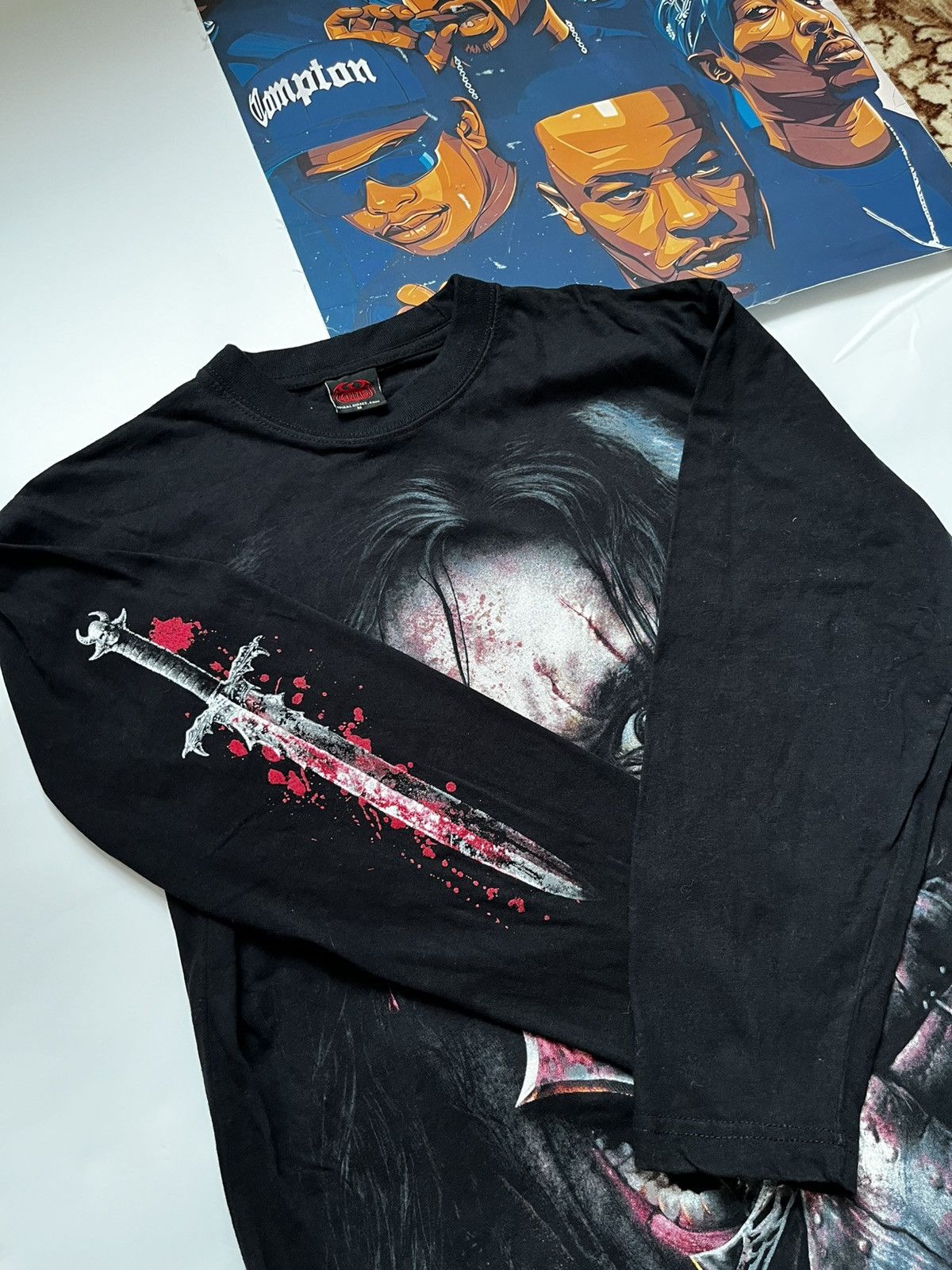 Band Tees Vintage Y2k Spiral Full Print Longsleeve Size US M / EU 48-50 / 2 - 4 Thumbnail