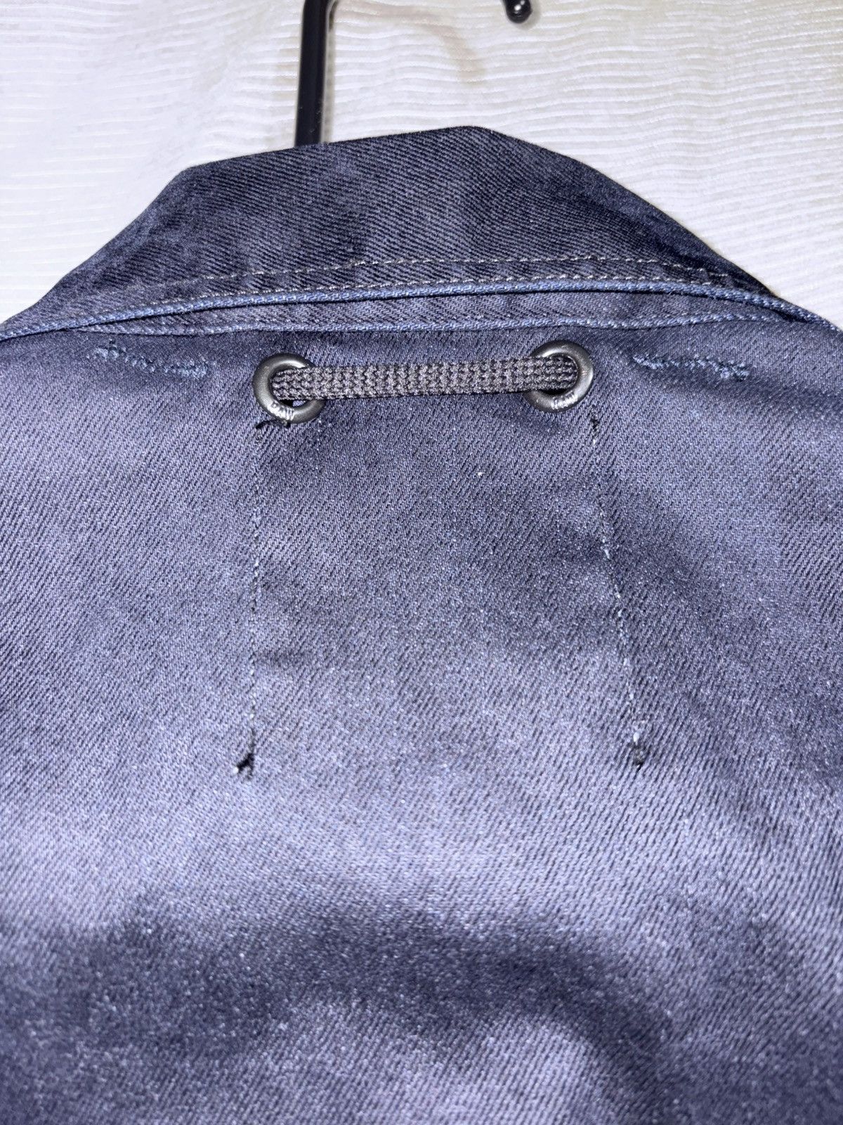 G-Star S Air Force Denim Jacket Blue Jean Dark Wash 5 Zip y2k vtg Size US S / EU 44-46 / 1 - 5 Thumbnail