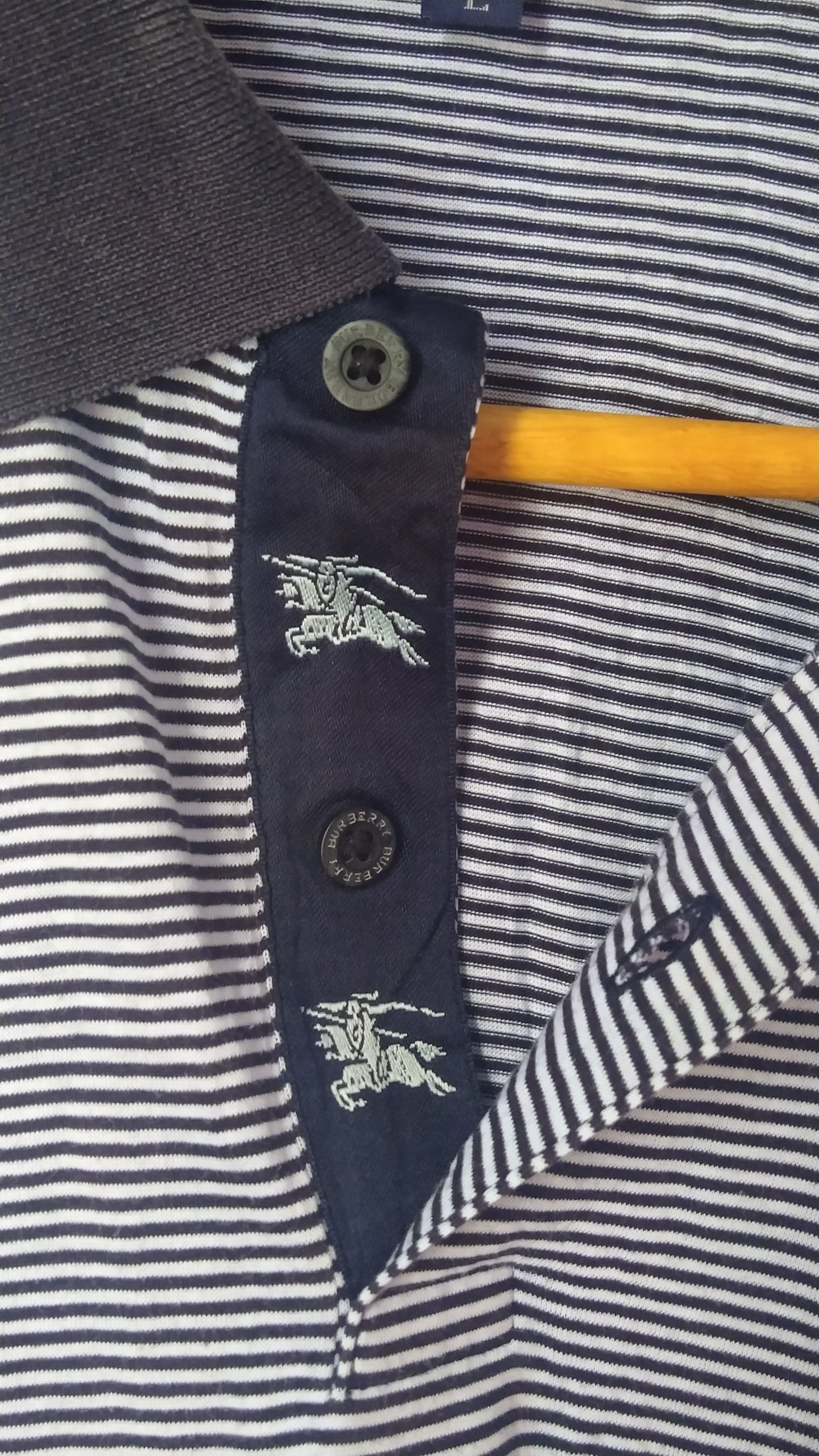 Burberry Vintage Burberry golf polos tee casual Size US L / EU 52-54 / 3 - 5 Thumbnail