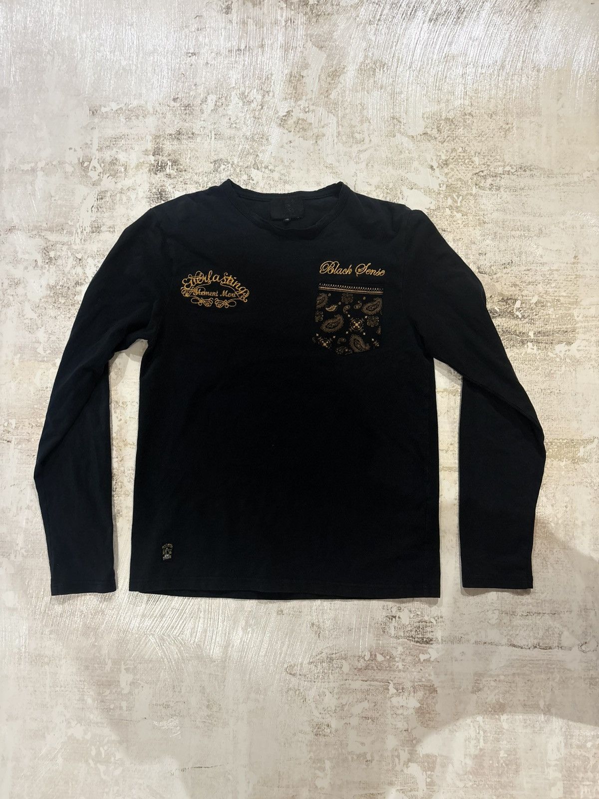Japanese Brand Mastermind Style Misc Japan Embroidered Longsleeve Size US M / EU 48-50 / 2 - 1 Thumbnail