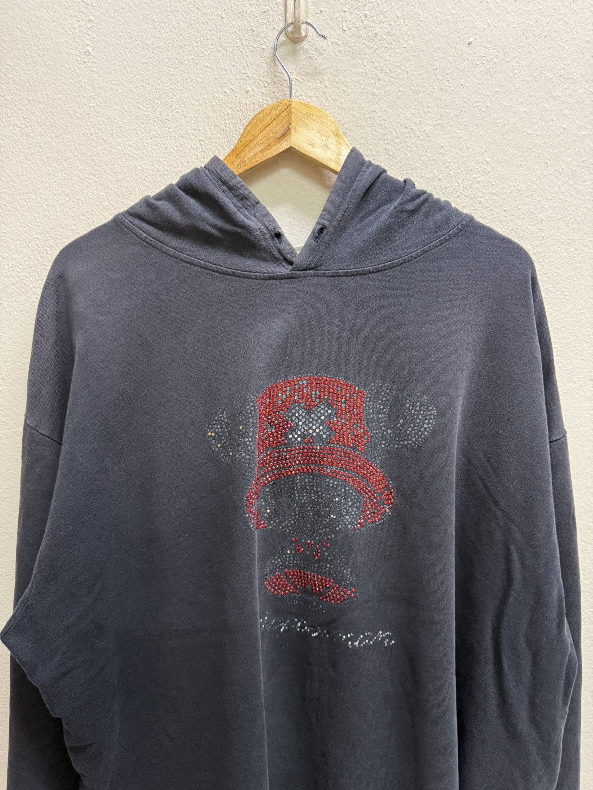 One Piece Sun Faded🔥ONE PIECE TONY TONY COPPER SWEATSHIRT HOODIE Size US XXL / EU 58 / 5 - 17 Thumbnail