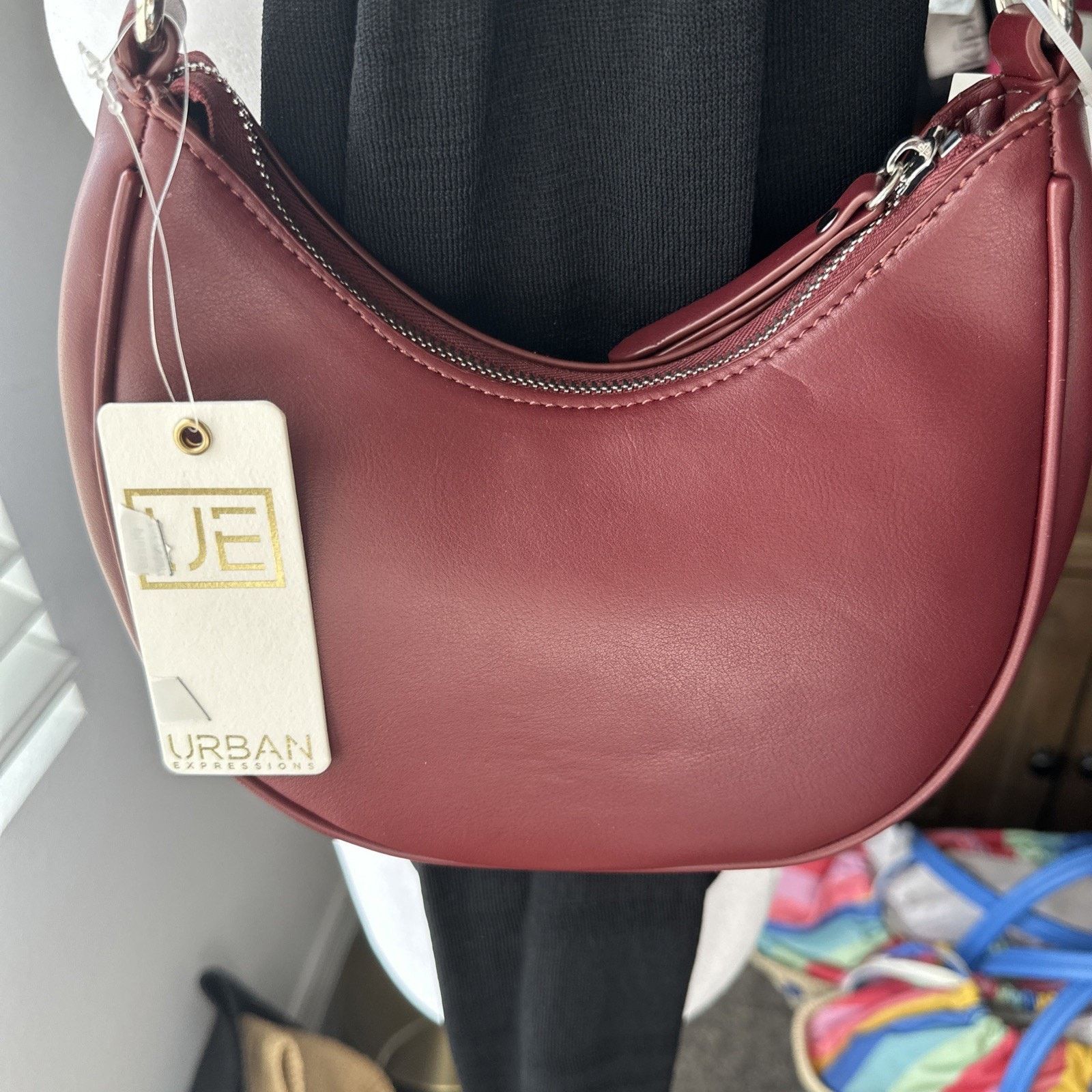 Other URBAN EXPRESSIONS Emily crescent faux-leather crossbody $70 Size ONE SIZE - 2 Thumbnail