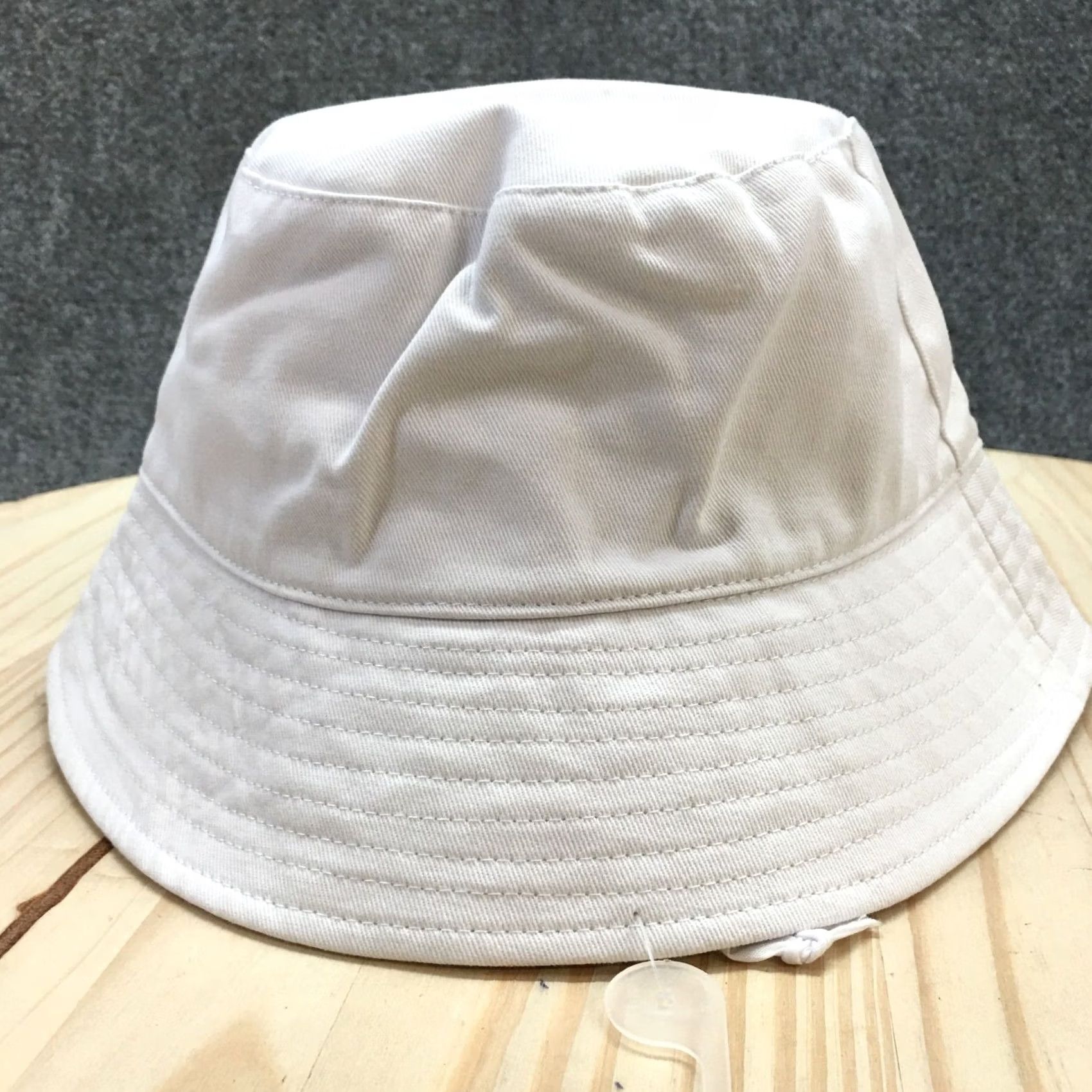 Gap GAP Pride Bucket Hat Womens One Size Optic White Cotton Rainbow Print Logo Cap Size ONE SIZE - 6 Thumbnail