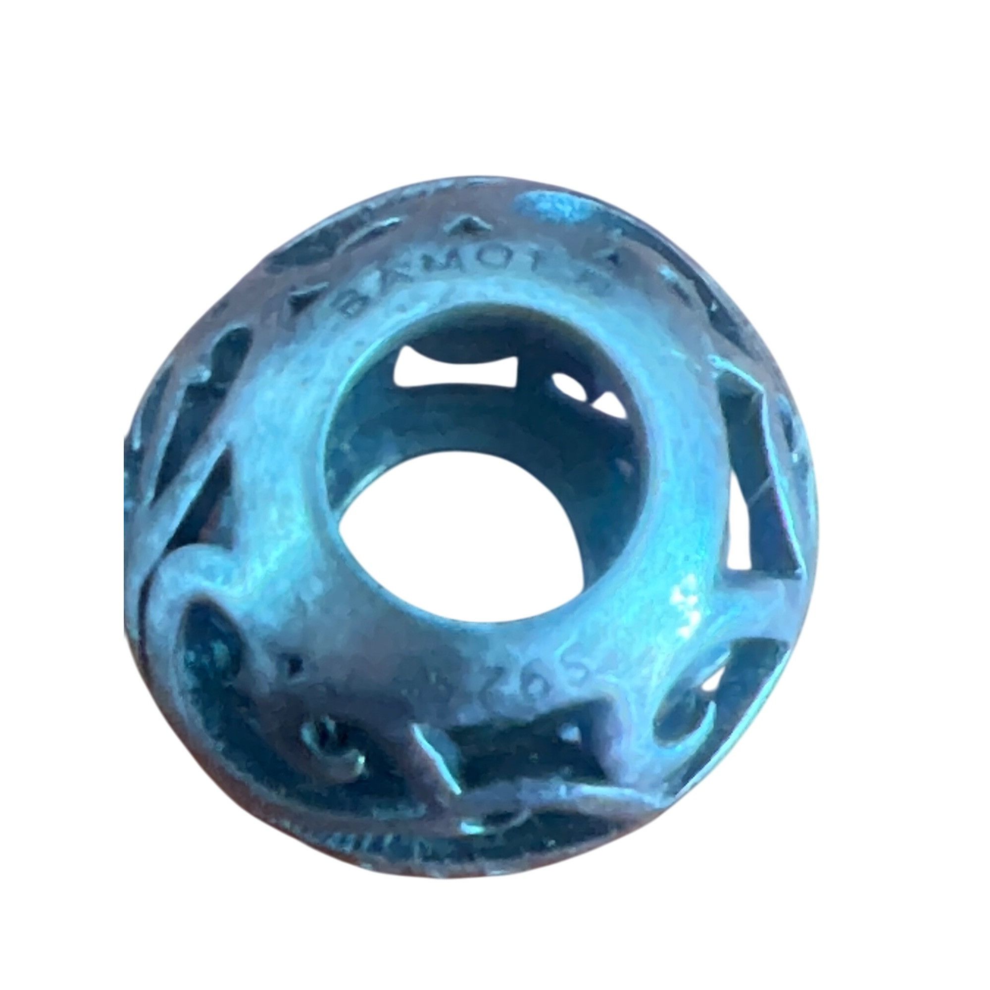 pandora Pandora Sterling Silver Charm Bead I Love You Filagree Bamoe Size ONE SIZE - 3 Thumbnail