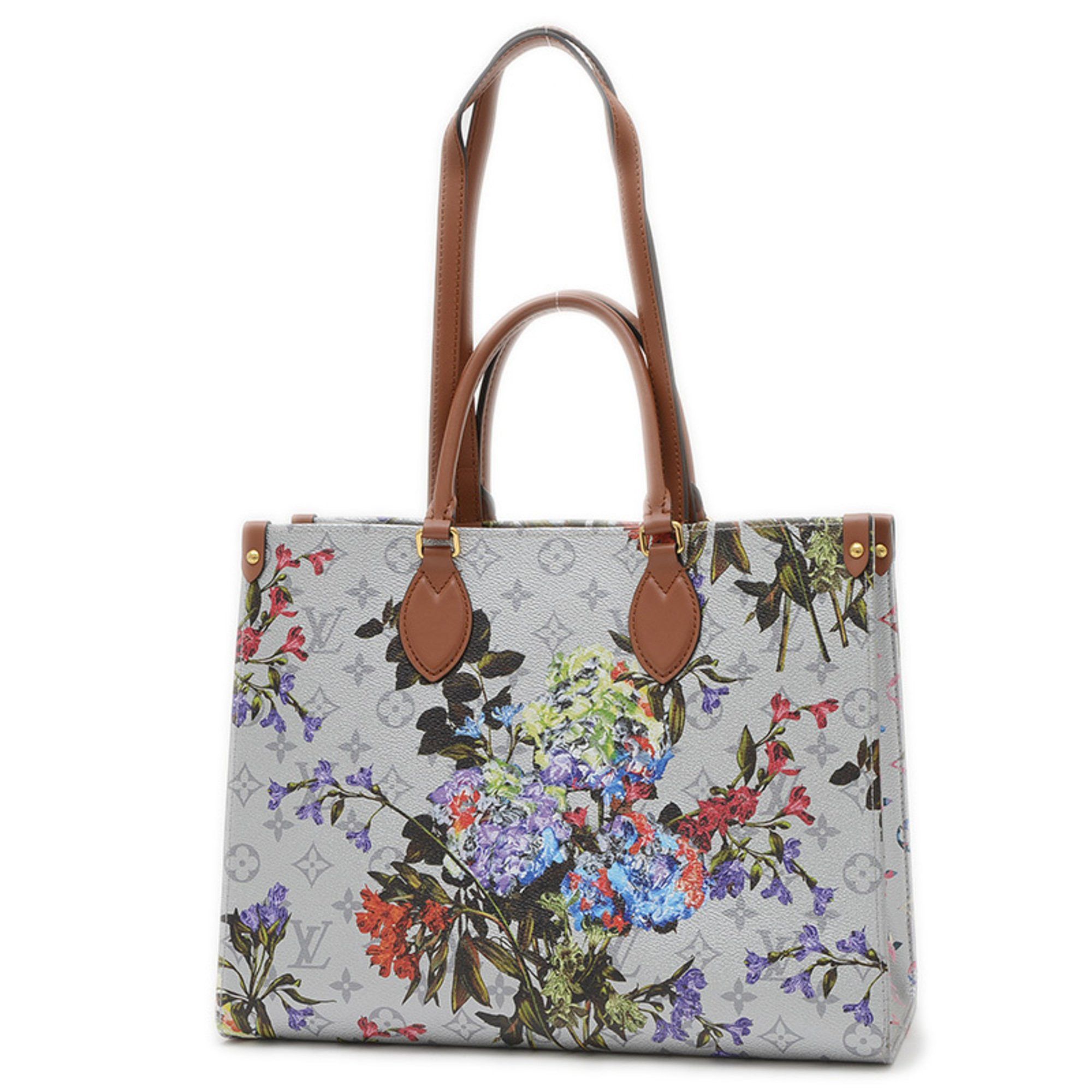 Louis Vuitton Monogram Lv Garden On The Go Mm Tote Bag M21233, Women's