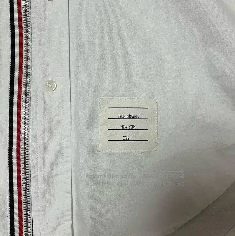 Thom Browne Thom Browne Men's White Hoodie Button-Up Shirt . Size US M / EU 48-50 / 2 - 6 Thumbnail