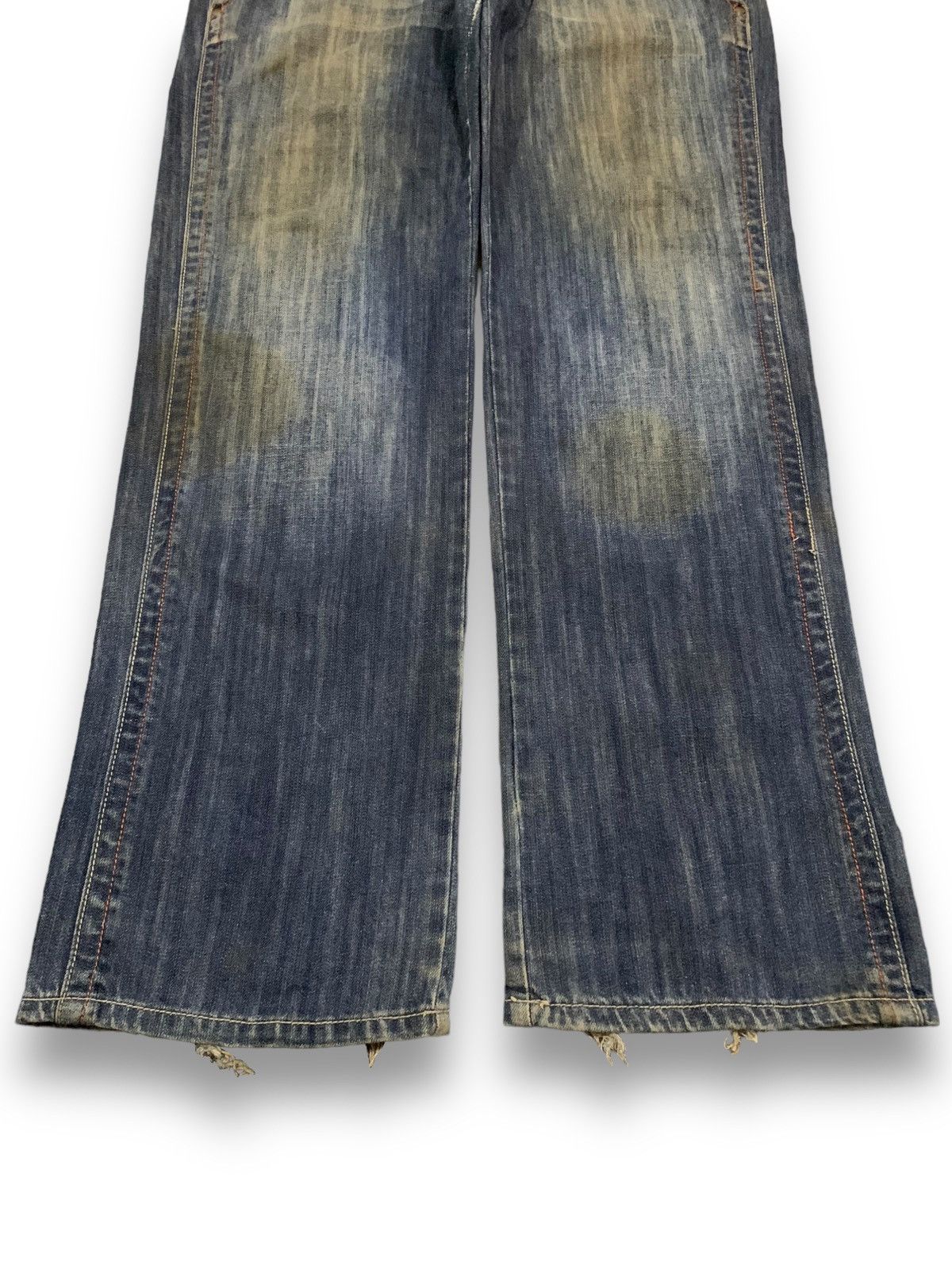 Ecko Unltd. Vintage Ecko Unltd Mud Wash Baggy Distressed Grunge Jeans Size US 34 / EU 50 - 9 Thumbnail
