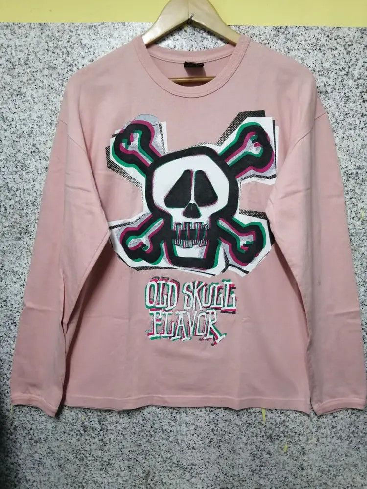 image of Stussy Old Skull Flavor Very in Peach, Men's (Size Medium)