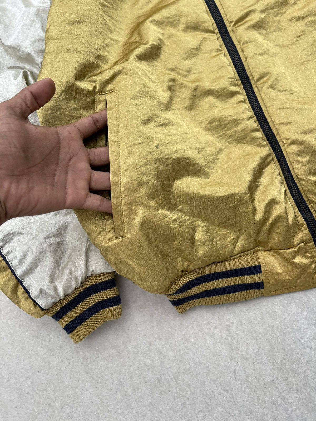 Japanese Brand × Vintage 🔥Vintage Suntory Boss Coffee Reversible Flight Bomber Jacket Size US M / EU 48-50 / 2 - 11 Thumbnail