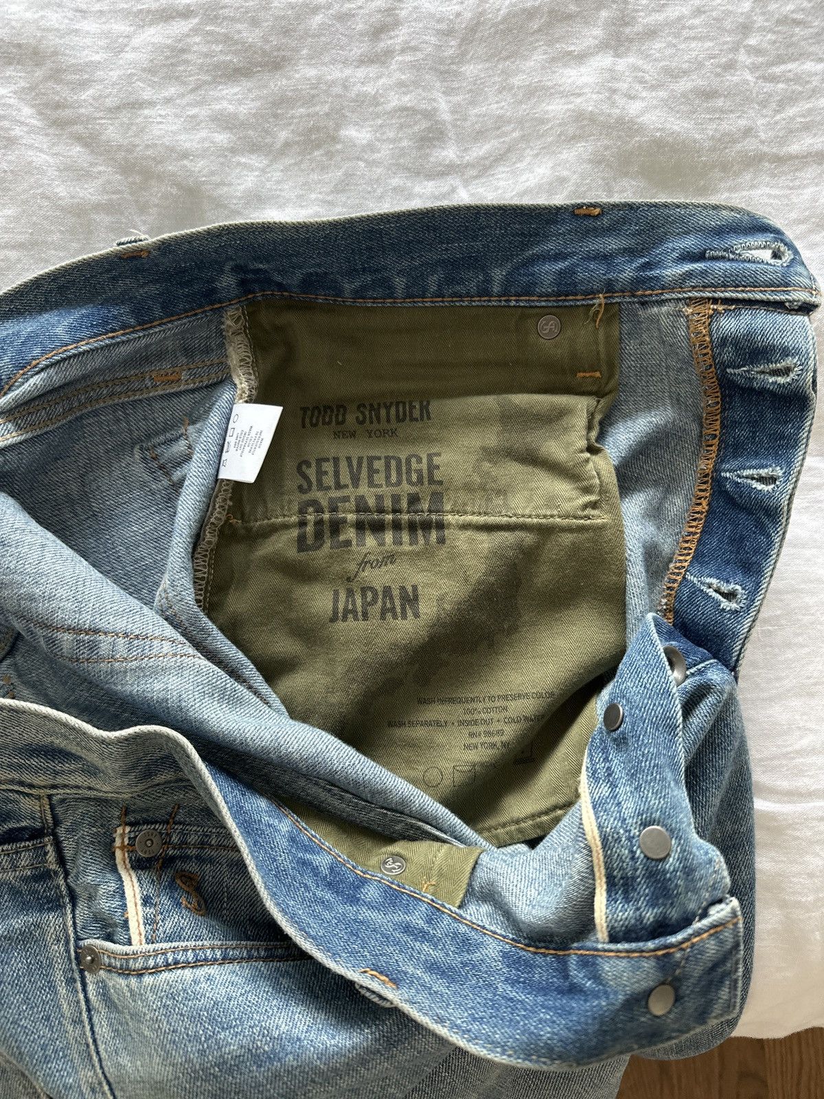 Todd Snyder Todd Snyder Selvedge Japanese Denim Jeans Size US 31 - 3 Thumbnail