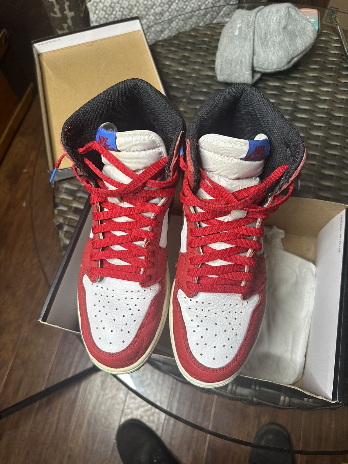 Jordan Brand × Nike Jordan 1 Retro high spider-man origin story 2018 Size US 11 / EU 44 - 9 Thumbnail
