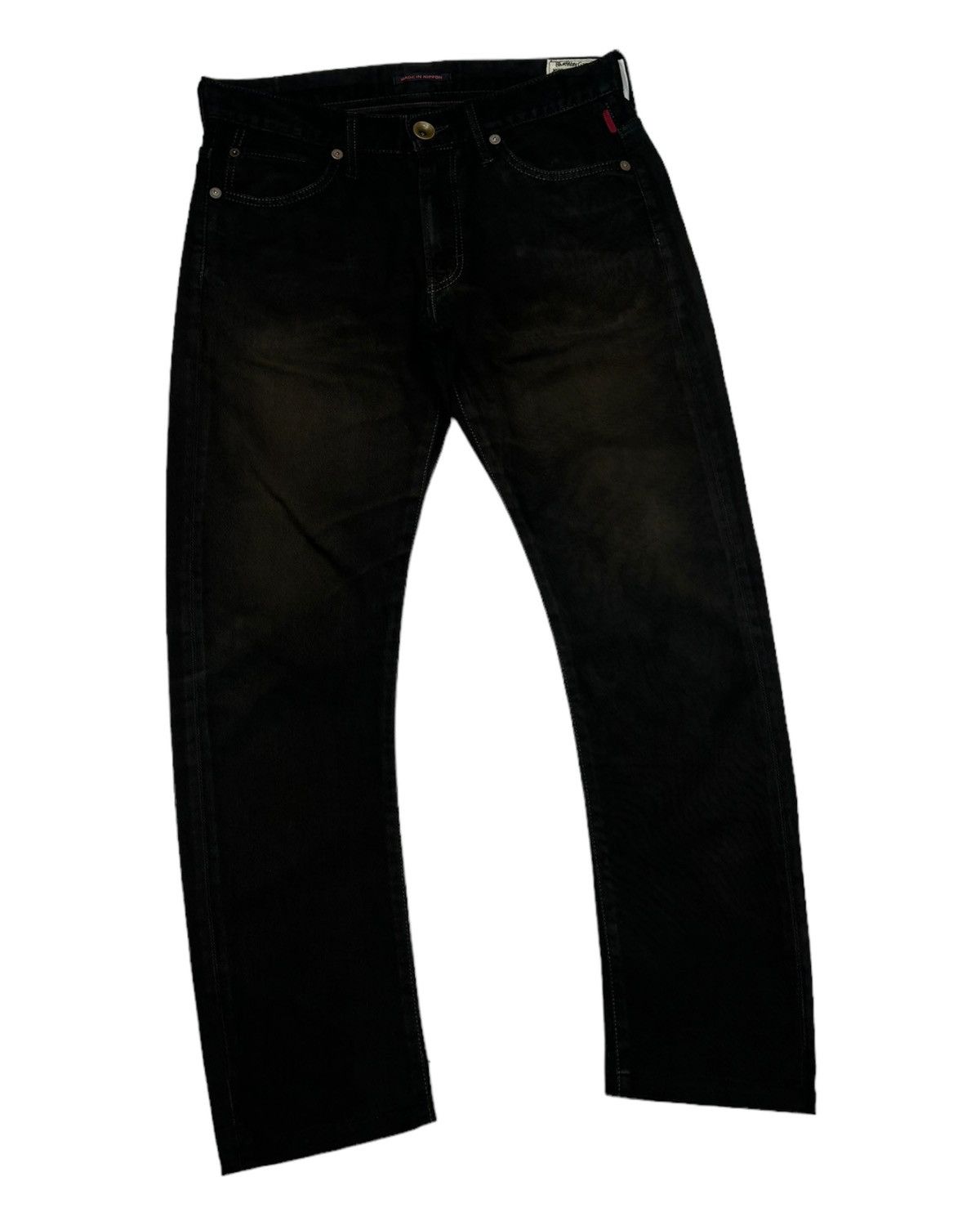 Hysteric Glamour BLUE WAY RUSTY FADED BLACK PANTS Size US 32 / EU 48 - 5 Thumbnail