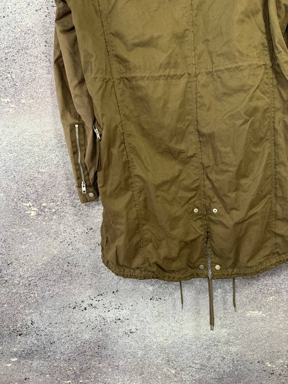 Allsaints AllSaints Green Utility Logan Jacket/Parka Japanese Cloth M Size US M / EU 48-50 / 2 - 21 Thumbnail