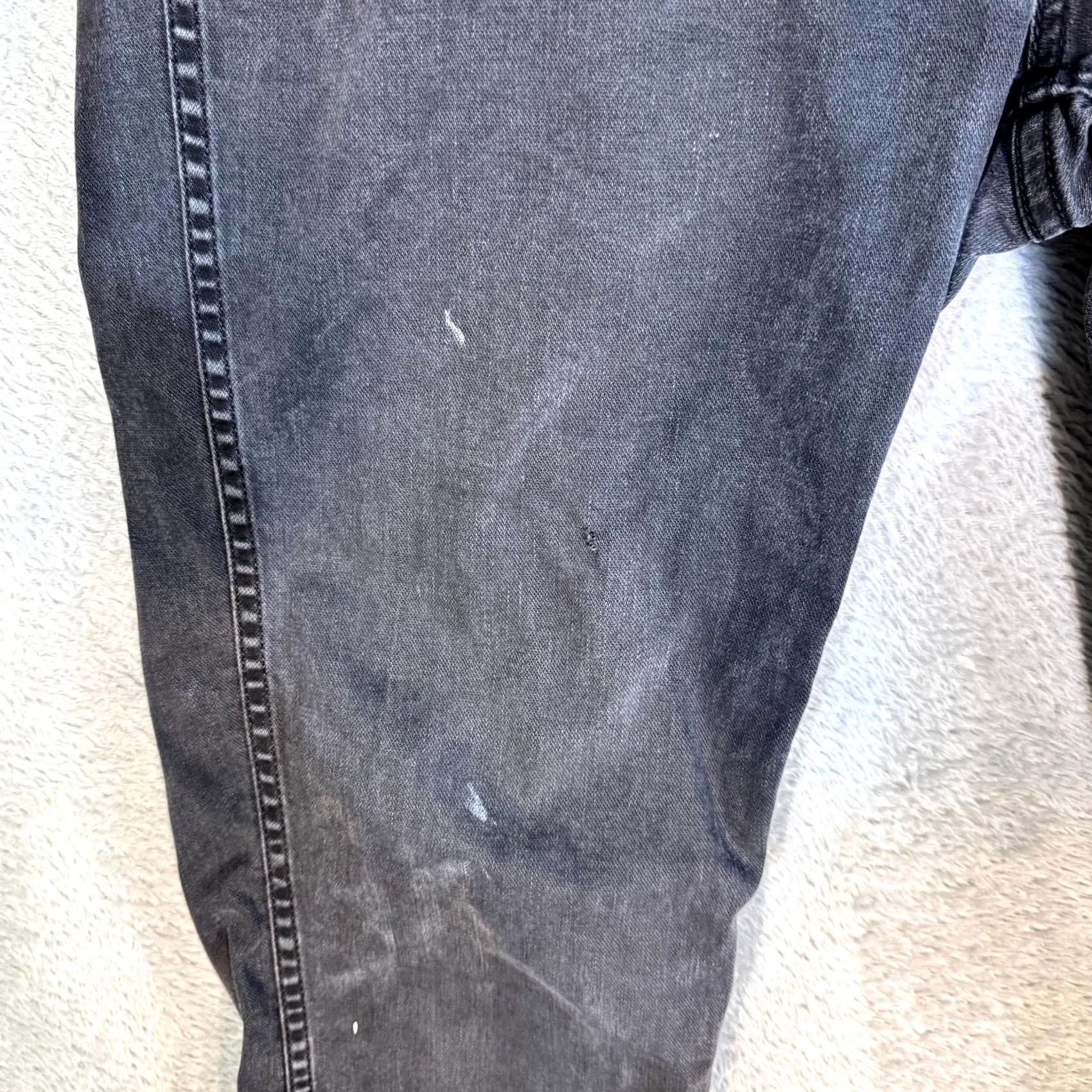 Levi's Levi’s 541 Men’s Jeans 34x30 Black Denim Athletic Fit Mid Rise Zip Fly Denim Jeans 541 Athletic Fit Black Men’s Jeans Size US 34 / EU 50 - 3 Thumbnail