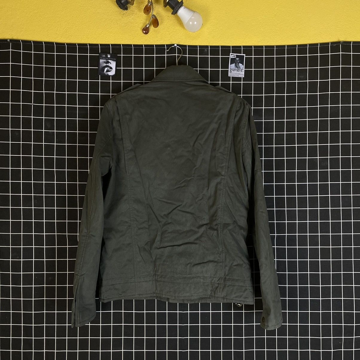 A.P.C. 🇯🇵 VINTAGE APC BUTTON UP MILITARY COTTON WAXED JACKET Size US M / EU 48-50 / 2 - 2 Thumbnail