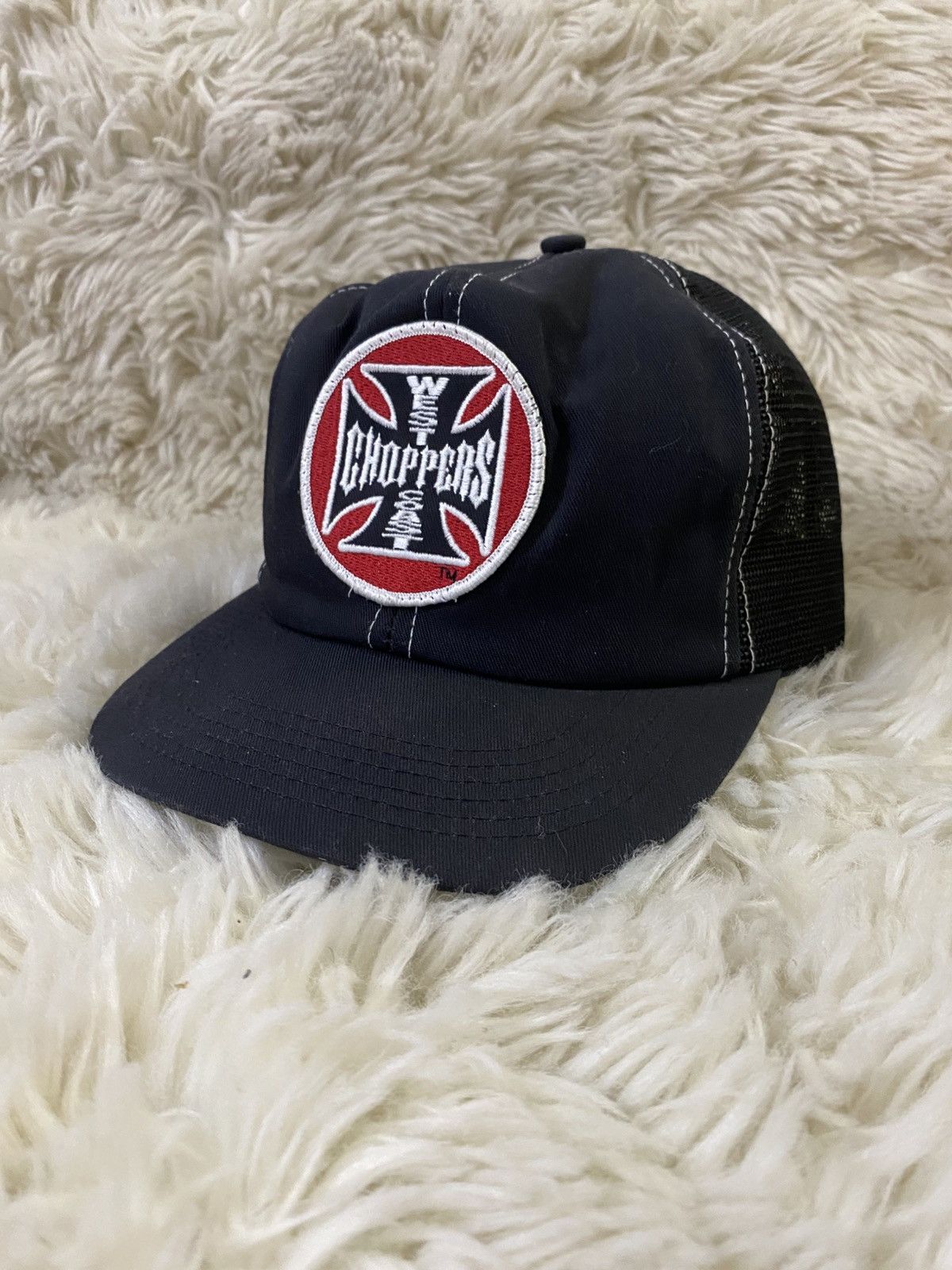West Coast Choppers Vintage West Coast Choppers Cross Hat Snapback 90’s Y2K Size ONE SIZE - 1 Thumbnail