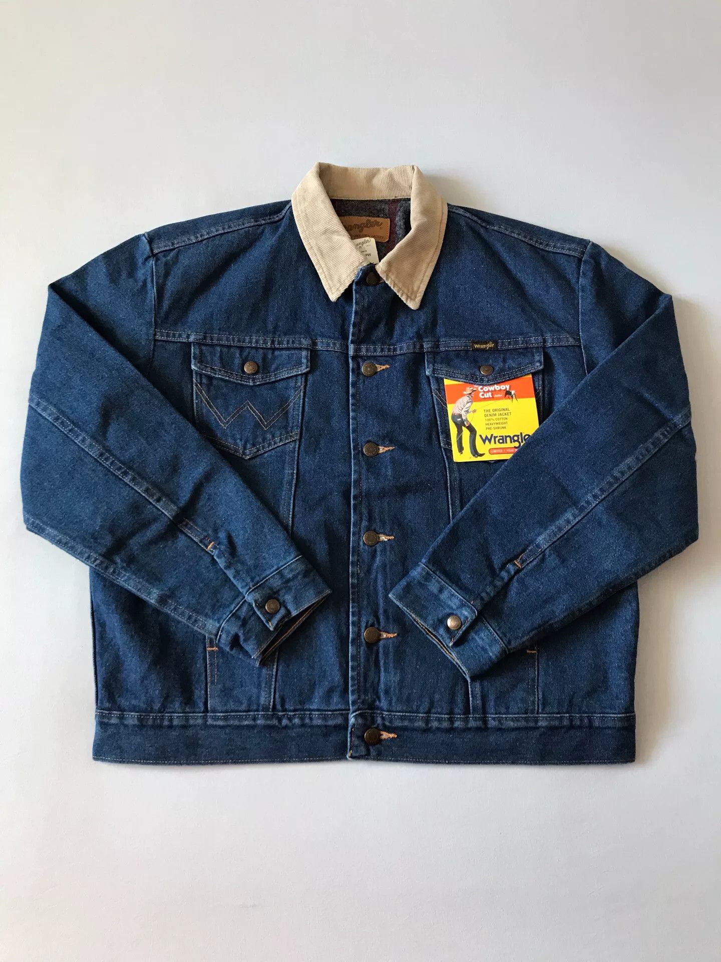 Wrangler Wrangler Western Denim Jacket Fleece Lined Size US XS / EU 42 / 0 - 1 Thumbnail