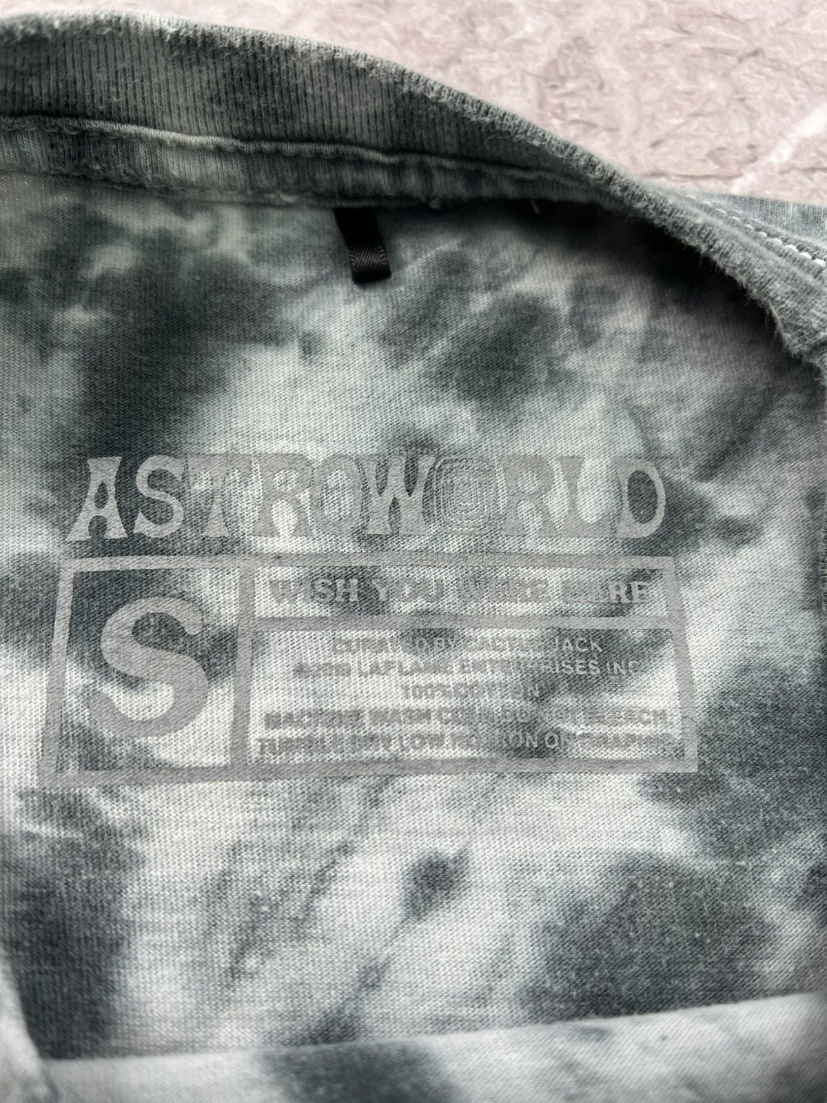 Travis Scott Travis Scott Astro World Tour Tee TIE DYE Size US S / EU 44-46 / 1 - 5 Thumbnail
