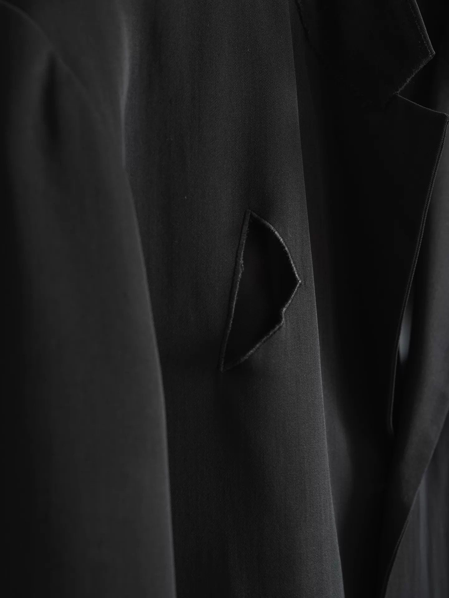 Yohji Yamamoto Yohji Yamamoto 92SS Triangle Cutout Jacket S Size US S / EU 44-46 / 1 - 5 Thumbnail