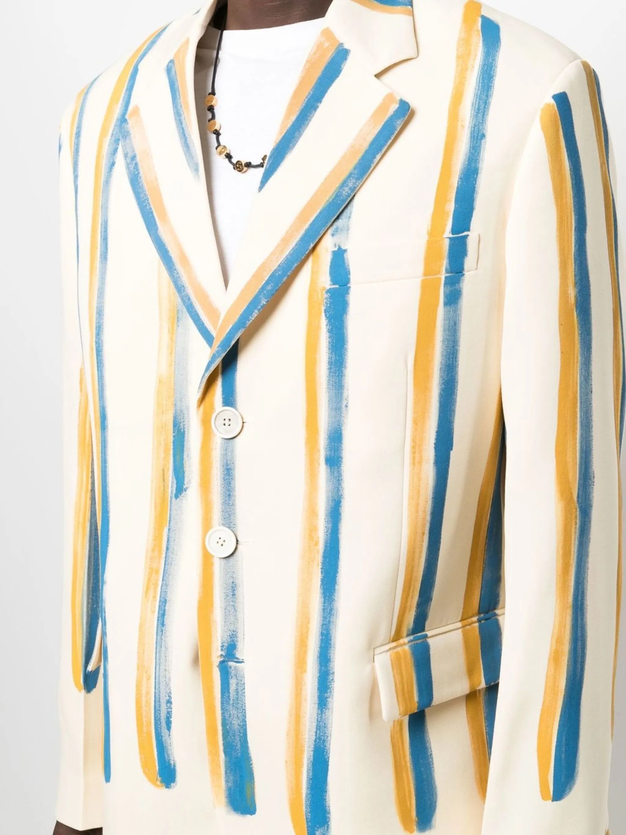 Marni o1y0225 Blazer in Multicolor Size US M / EU 48-50 / 2 - 2 Thumbnail