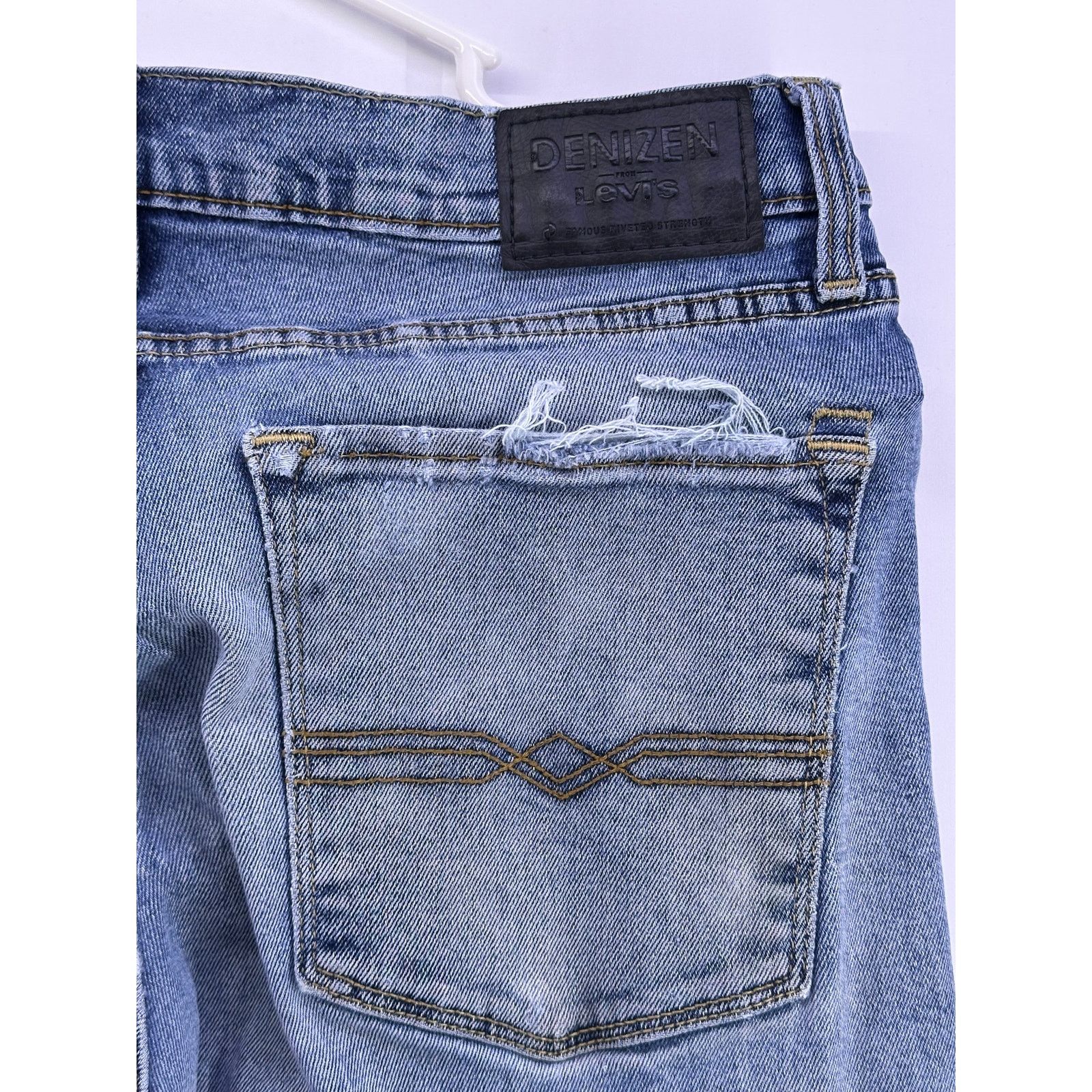 Levi's Blue Ripped Denizen Levi’s 232 Jeans Size 32/34 Size US 32 / EU 48 - 11 Thumbnail