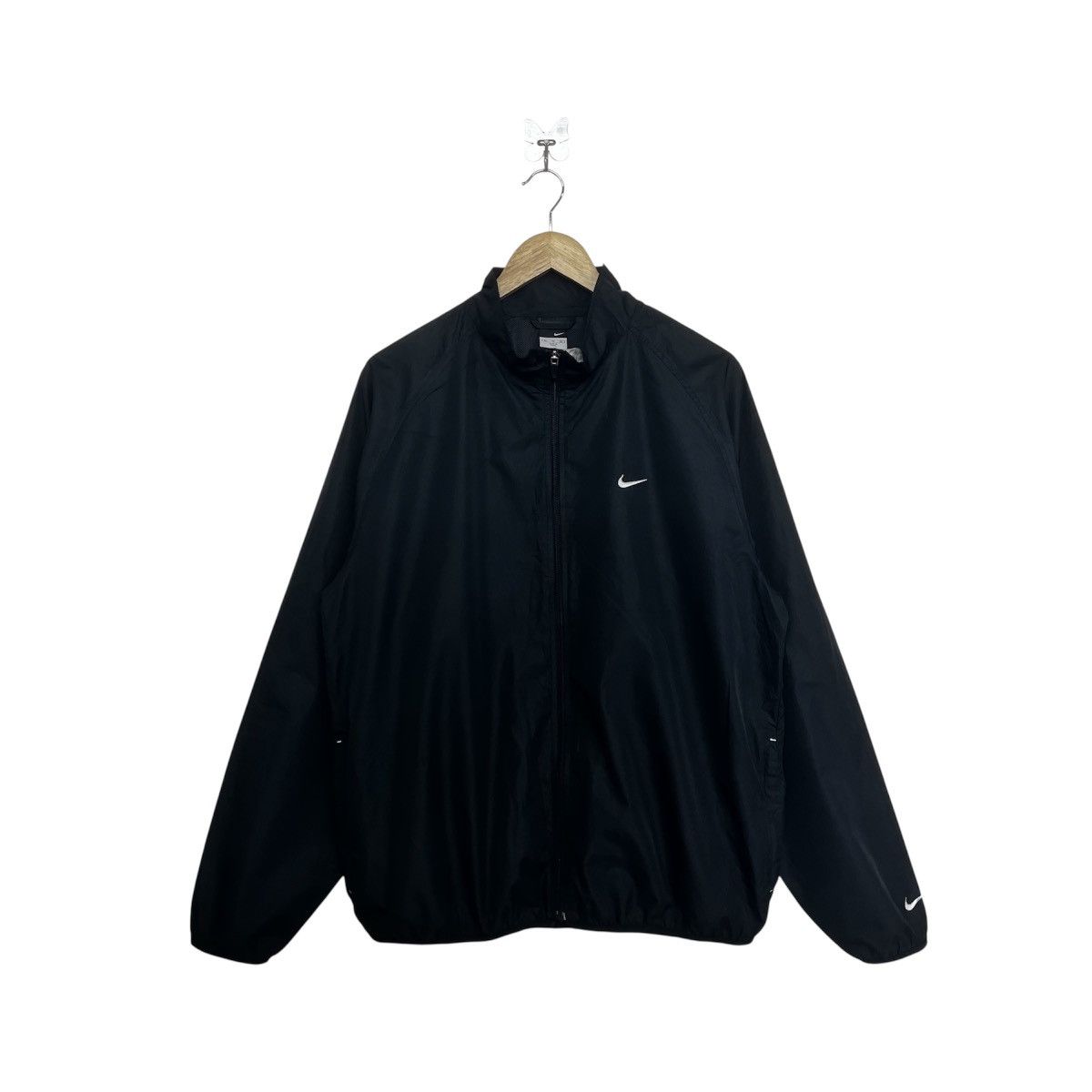 Nike 90s NIKE Nylon Tech Loose Blouson Men's Light Jacket Size US XL / EU 56 / 4 - 1 Thumbnail