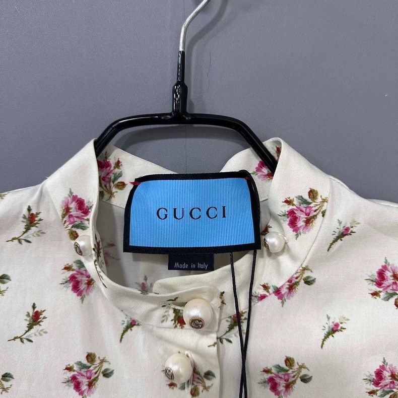 Gucci Gucci Cherry full-print bow dress Size XS / US 0-2 / IT 36-38 - 4 Thumbnail