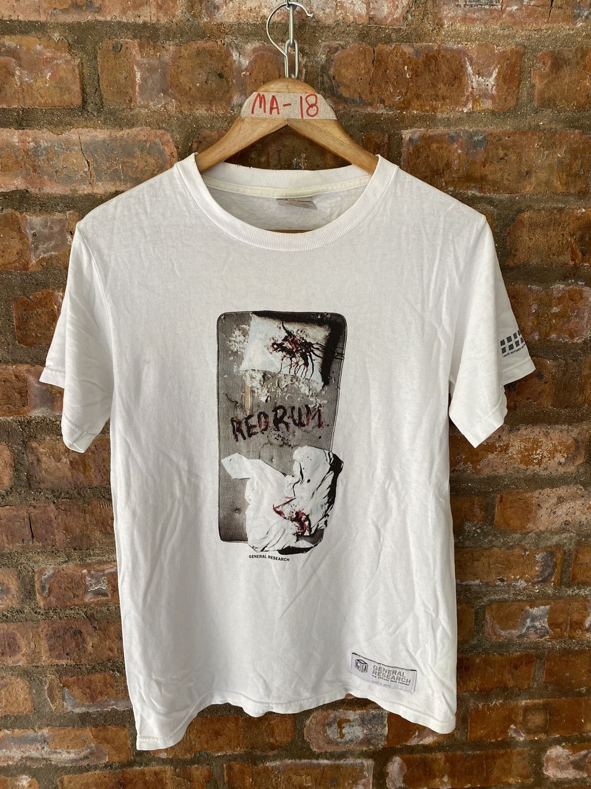 General Research SS98 Redrum poem tee Size US S / EU 44-46 / 1 - 2 Thumbnail