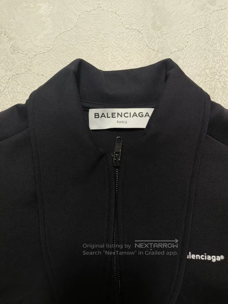 Balenciaga Balenciaga Bow Tie Zipper Black Jacket, Size 36 Size XS / US 0-2 / IT 36-38 - 4 Thumbnail