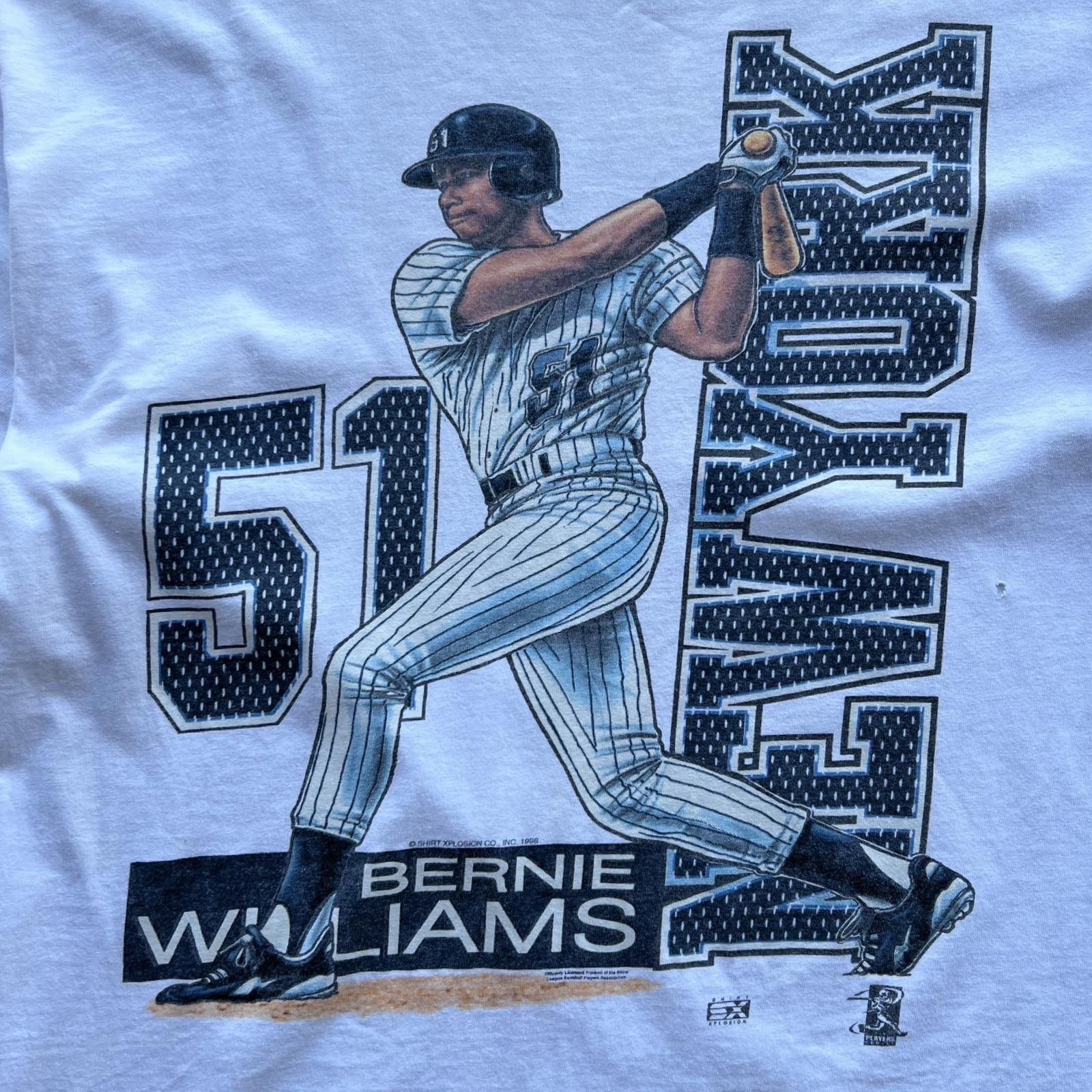 Delta 1996 New York Yankees Bernie Williams Vintage Rare Size US XL / EU 56 / 4 - 3 Thumbnail
