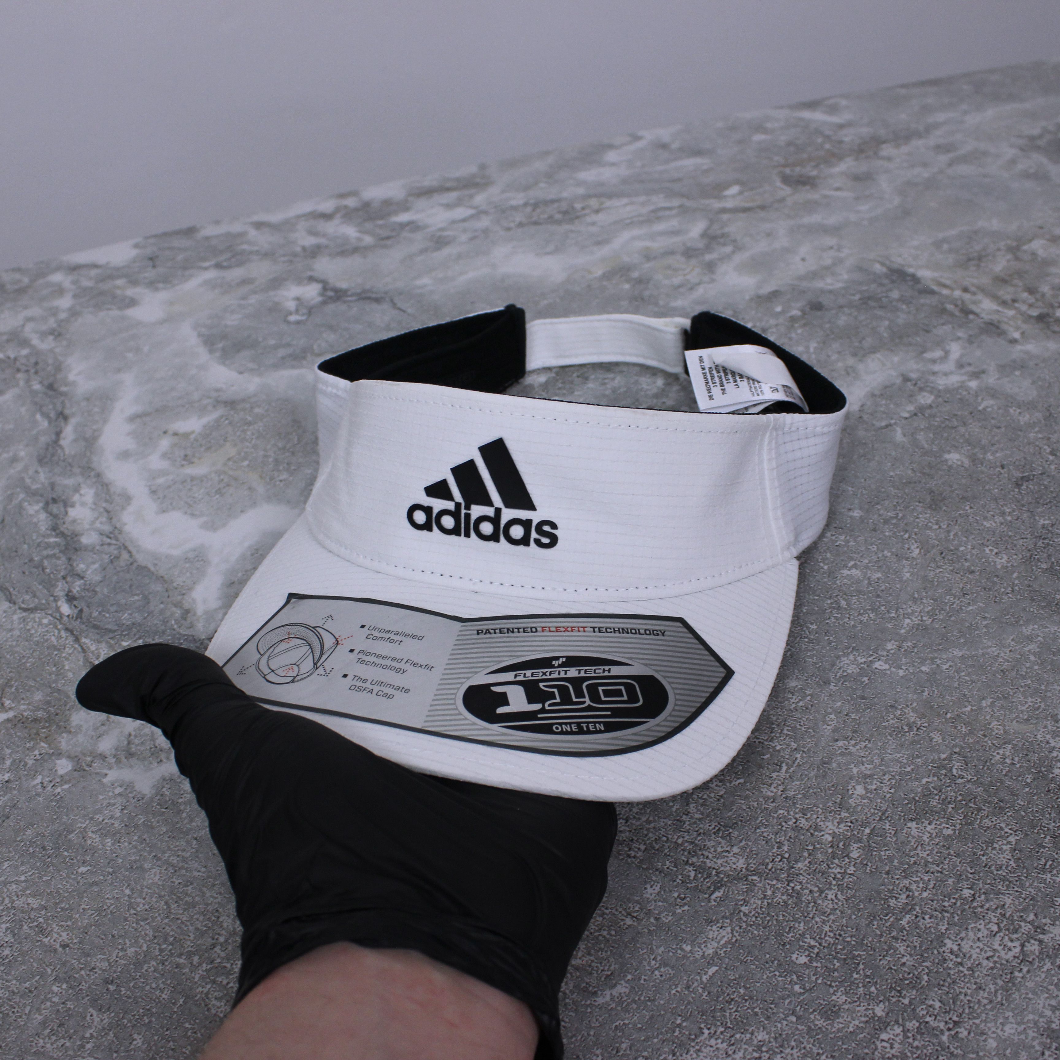 Adidas Adidas Flexfit 110 Sports Visor OSFA Cap vintage Size ONE SIZE - 3 Thumbnail