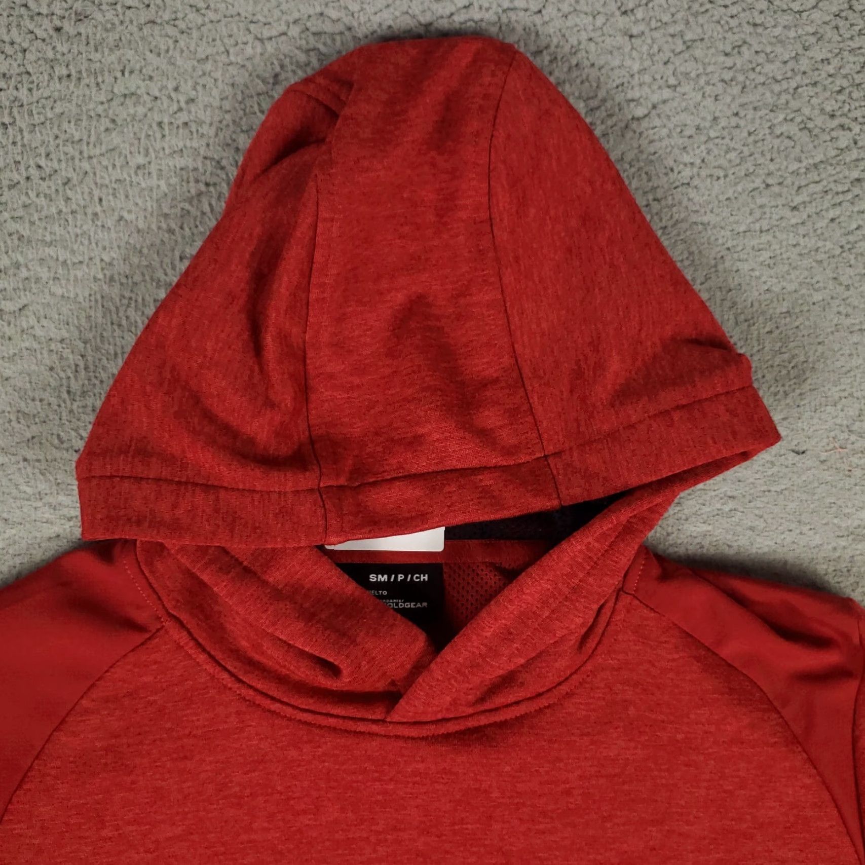 Under Armour Under Armour Hoodie Mens Small Red Casual Pullover Sweatshirt Sweater Size US S / EU 44-46 / 1 - 2 Thumbnail