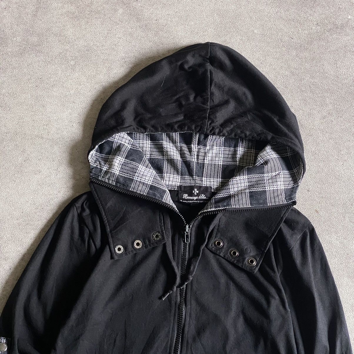 BERNINGS SHO Bernings Sho Archive Zip Plaid Hoodie Size US S / EU 44-46 / 1 - 3 Thumbnail