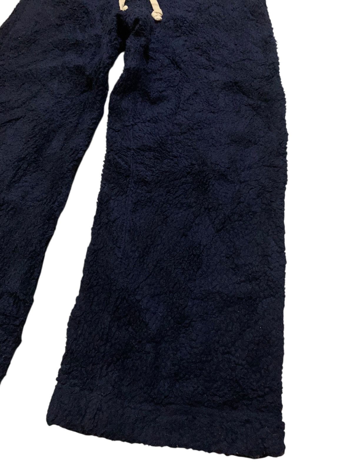 JW Anderson JW Anderson Fleece towel sweat pants dark navy Size US 32 / EU 48 - 5 Thumbnail