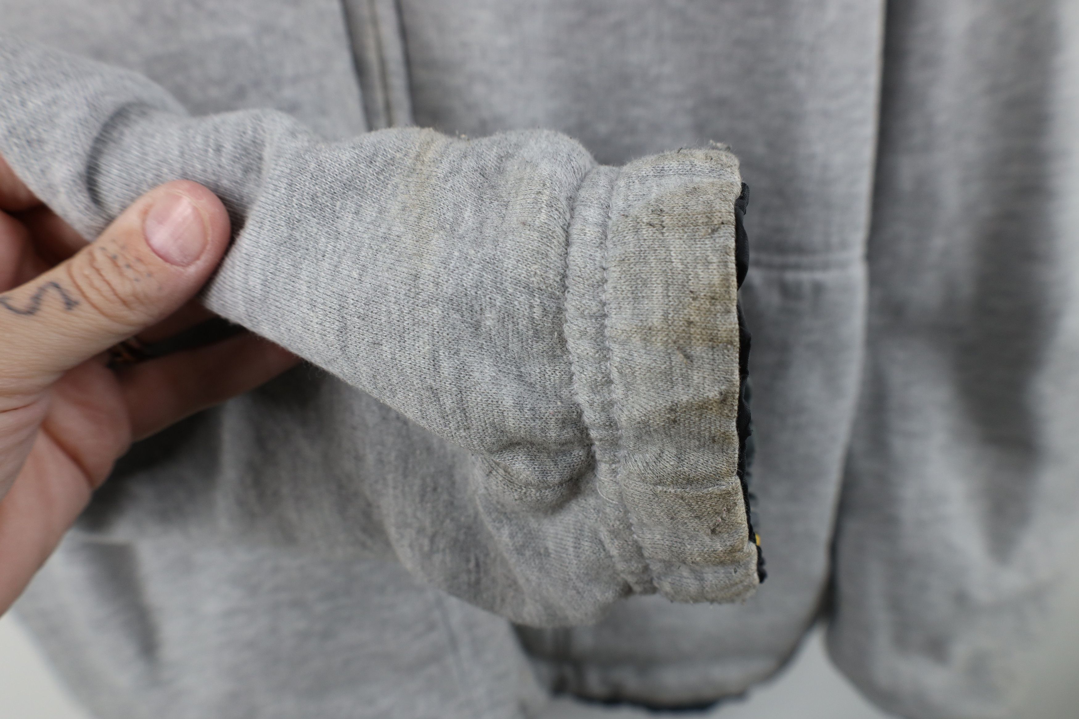 Starter Vintage 90s Starter Reversible Lined Hooded Jacket Gray Size US M / EU 48-50 / 2 - 16 Thumbnail