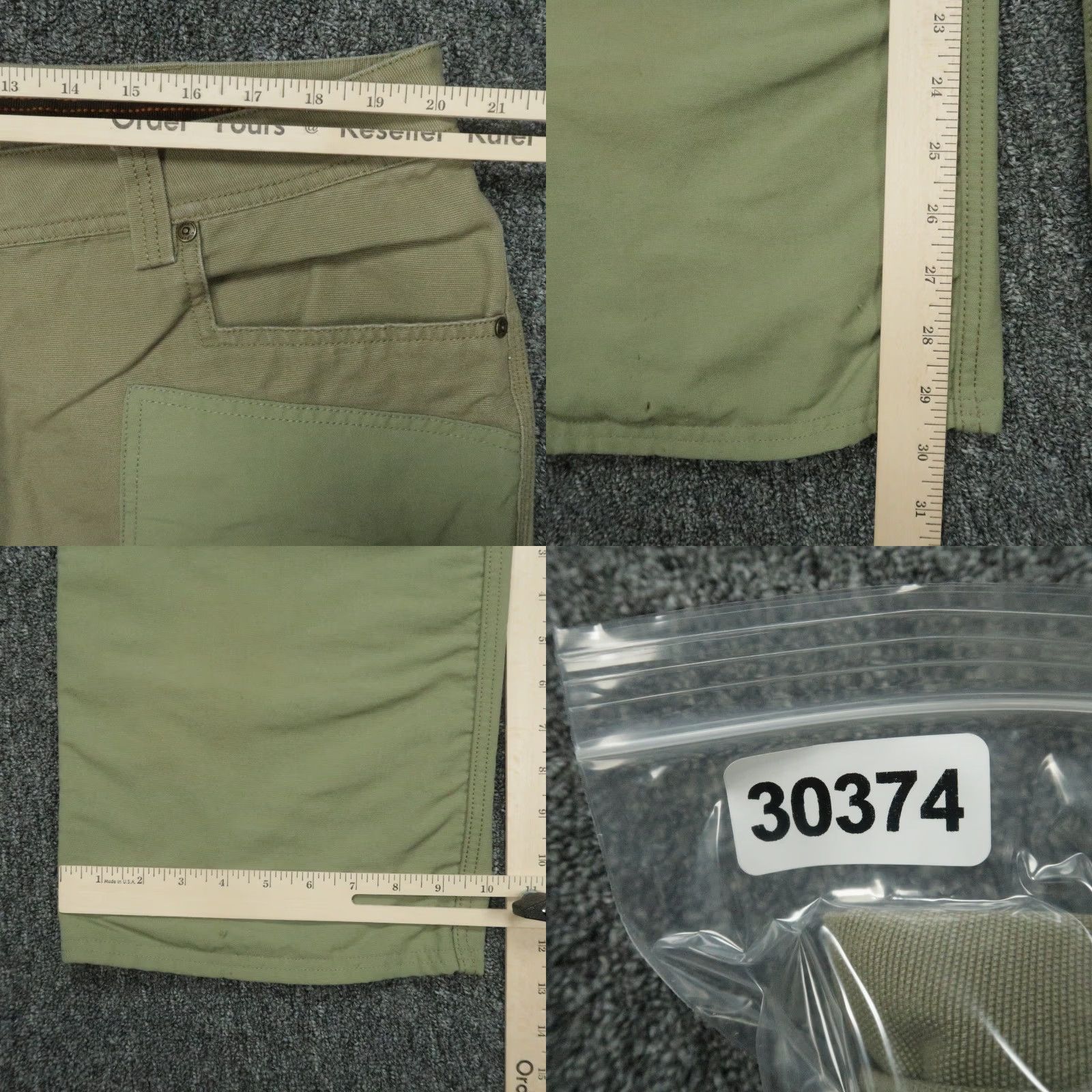 Under Armour VINTAGE Under Armour Workwear Pants Men 40x30 Canvas Reinforced Double Knee Casual Size US 40 / EU 56 - 8 Thumbnail