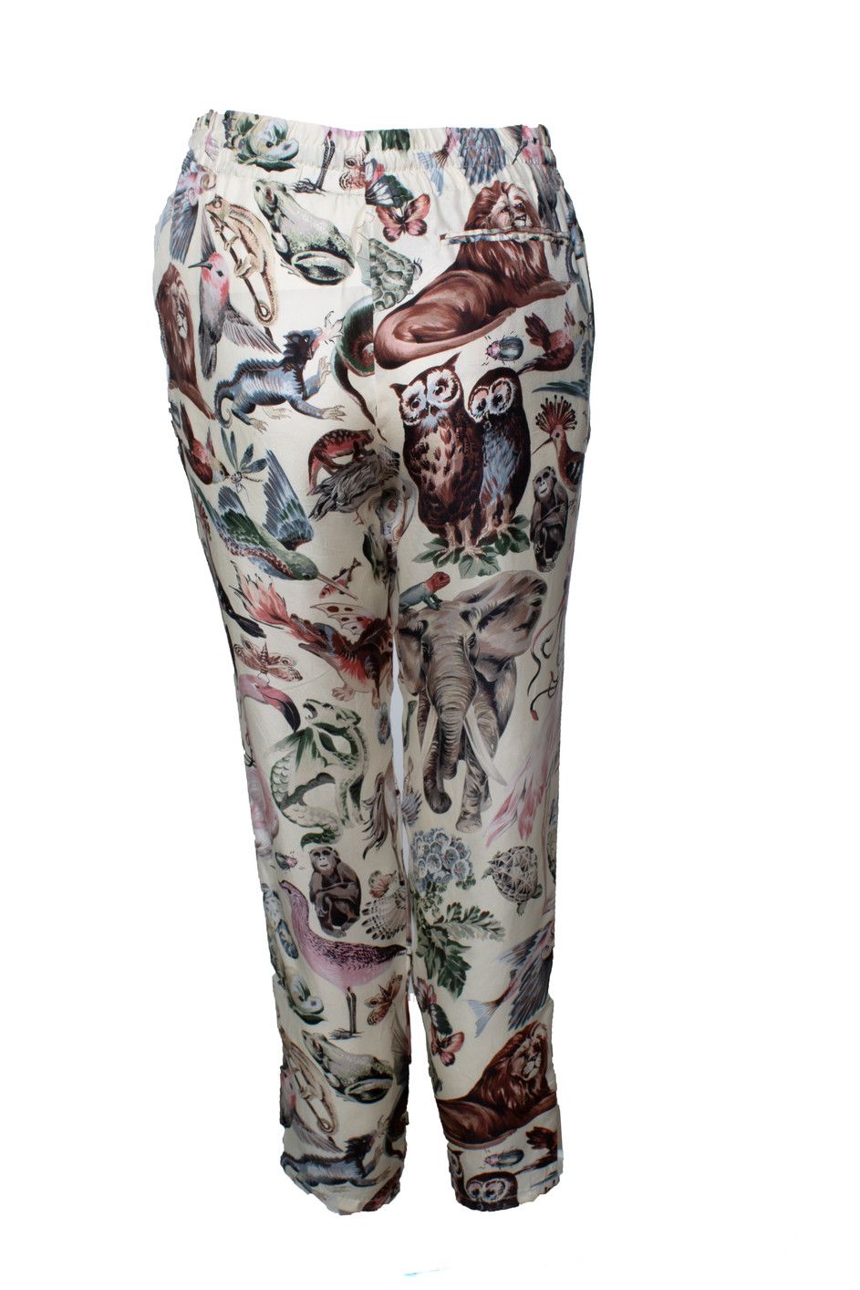 Valentino Valentino, Animal safari printed pantalon Size 28" / US 6 / IT 42 - 4 Thumbnail