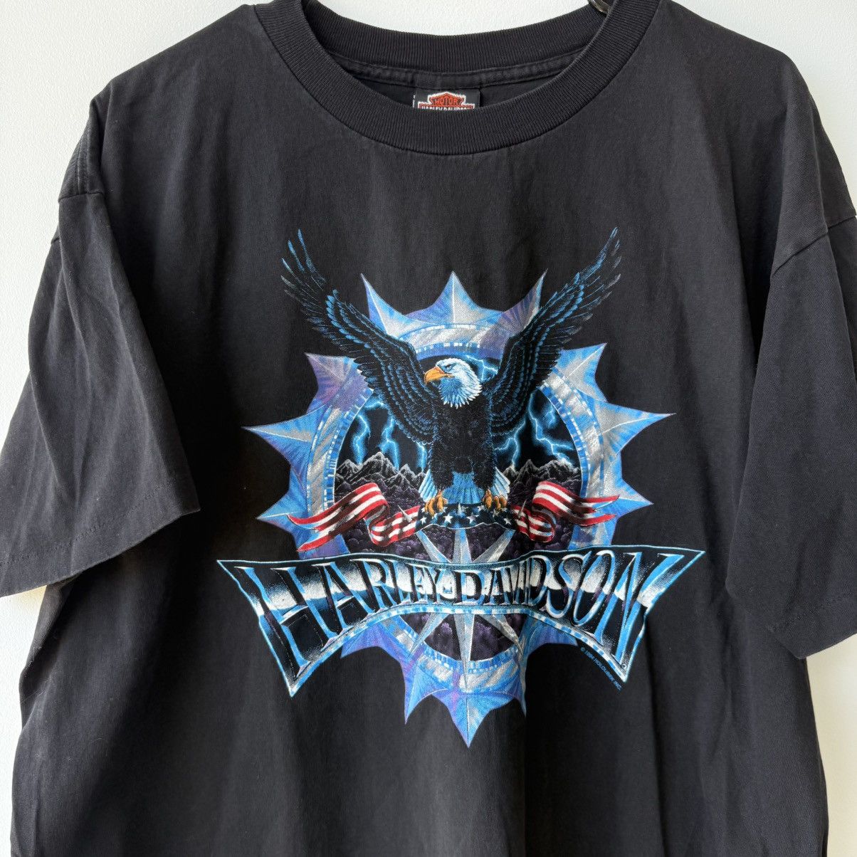 Harley Davidson Vintage Harley-Davidson Graphic T-Shirt Size US XL / EU 56 / 4 - 2 Thumbnail