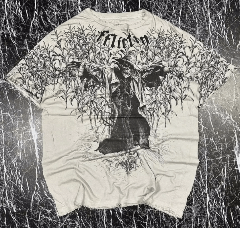 Japanese Brand Oversize Cotton T-shirt Men's and Women's Size US L / EU 52-54 / 3 - 6 Thumbnail