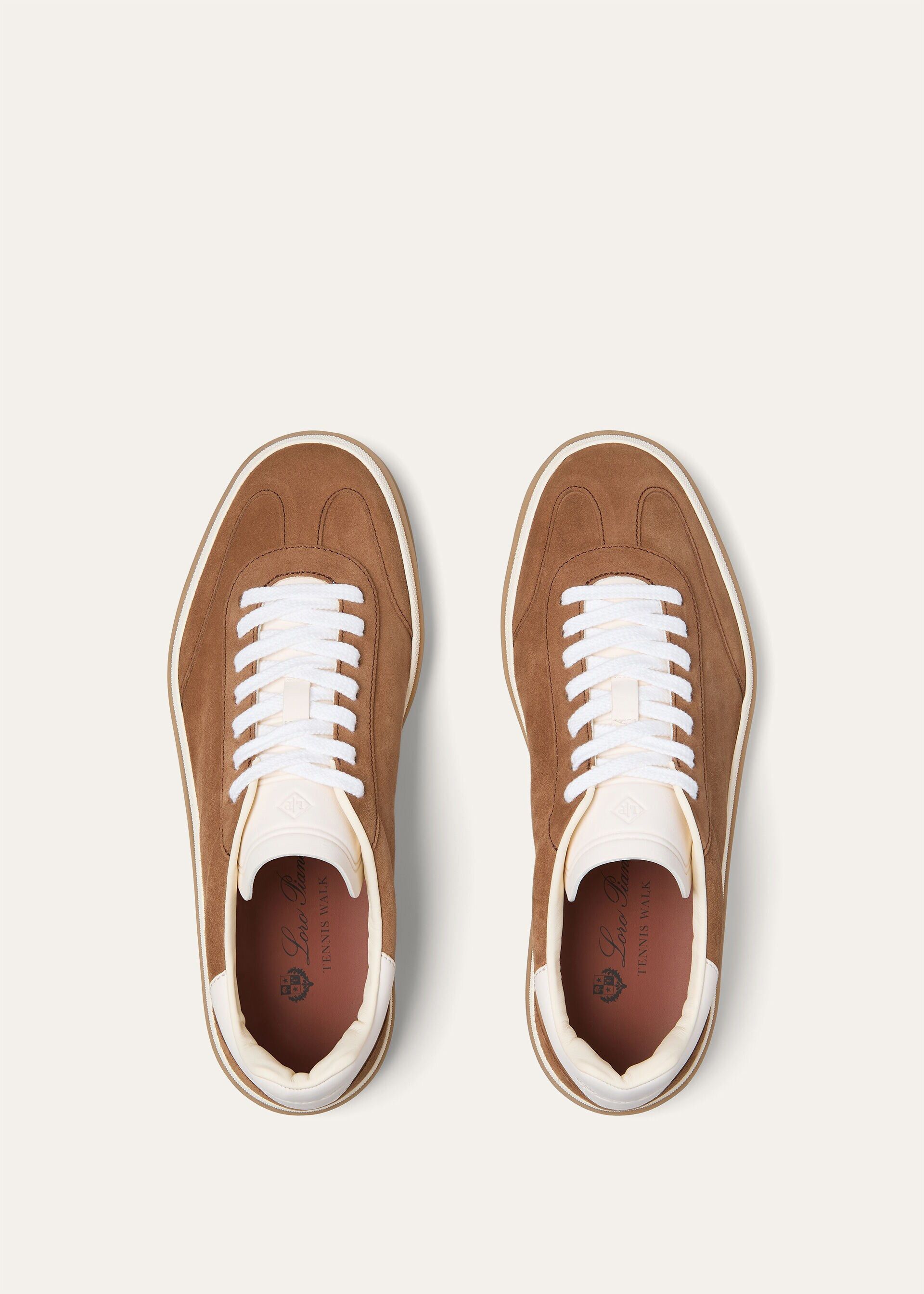 Loro Piana os11x0326 FSW0083 Tennis Walk Sneakers in Vicuna Size US 8 / IT 38 - 6 Thumbnail