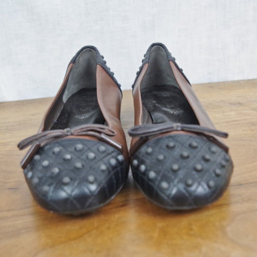 Tod's EUC Tod's Italian Made Two Tone Driving Flats Size 35 Size US 5 / IT 35 - 9 Thumbnail