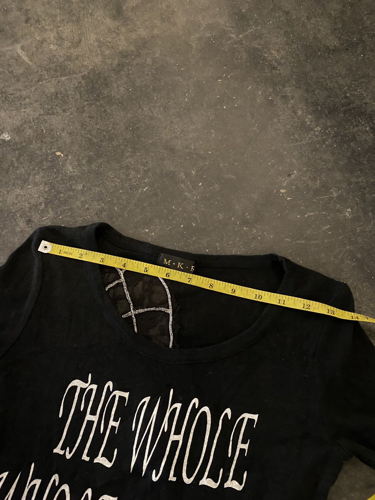 Hysteric Glamour Y2k M•K•R ifsixwasnine gothic tshirt Size XS / US 0-2 / IT 36-38 - 7 Thumbnail