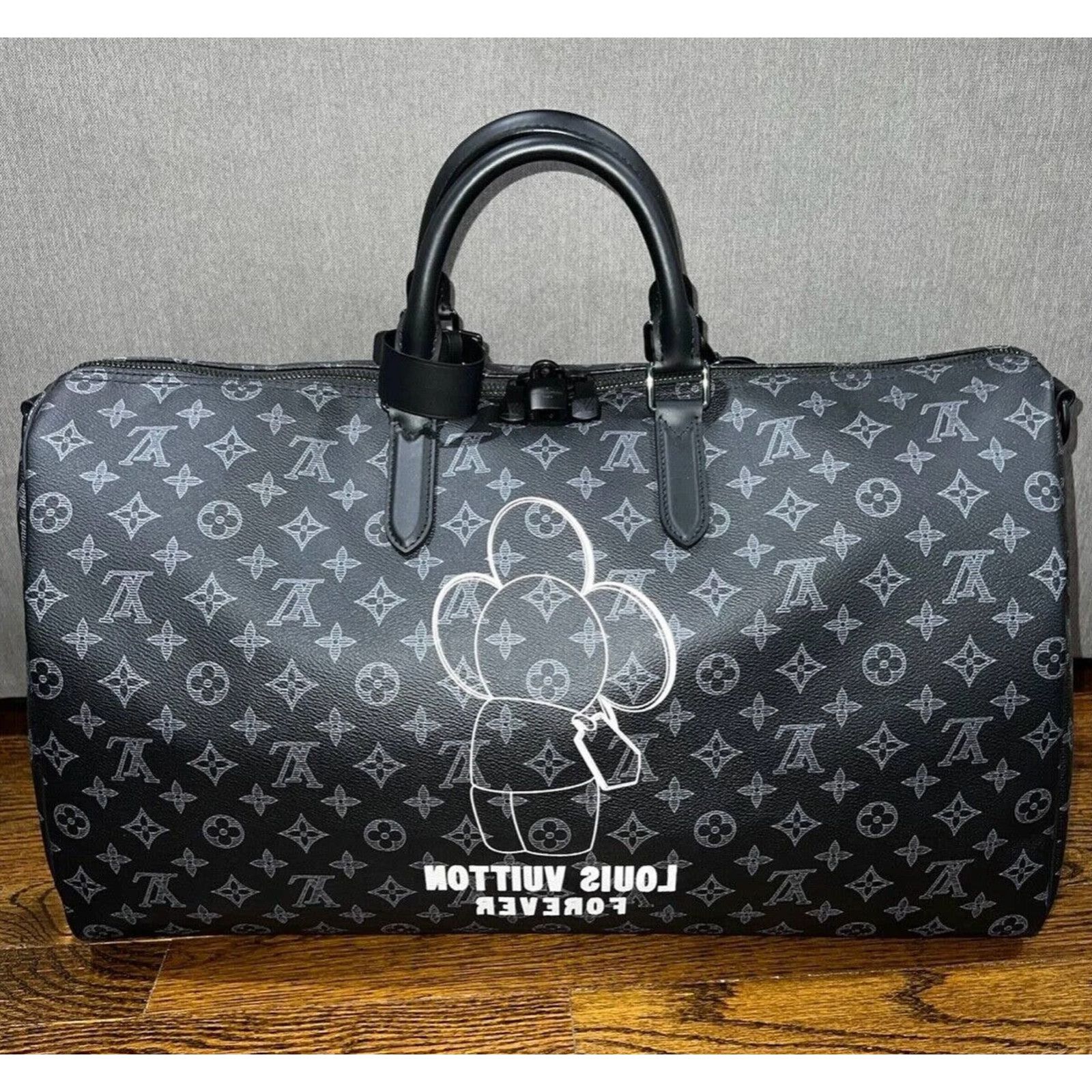 Louis Vuitton Louis Vuitton Keepall Bandouliere Duffle Weekend Travel Bag Size ONE SIZE - 5 Thumbnail